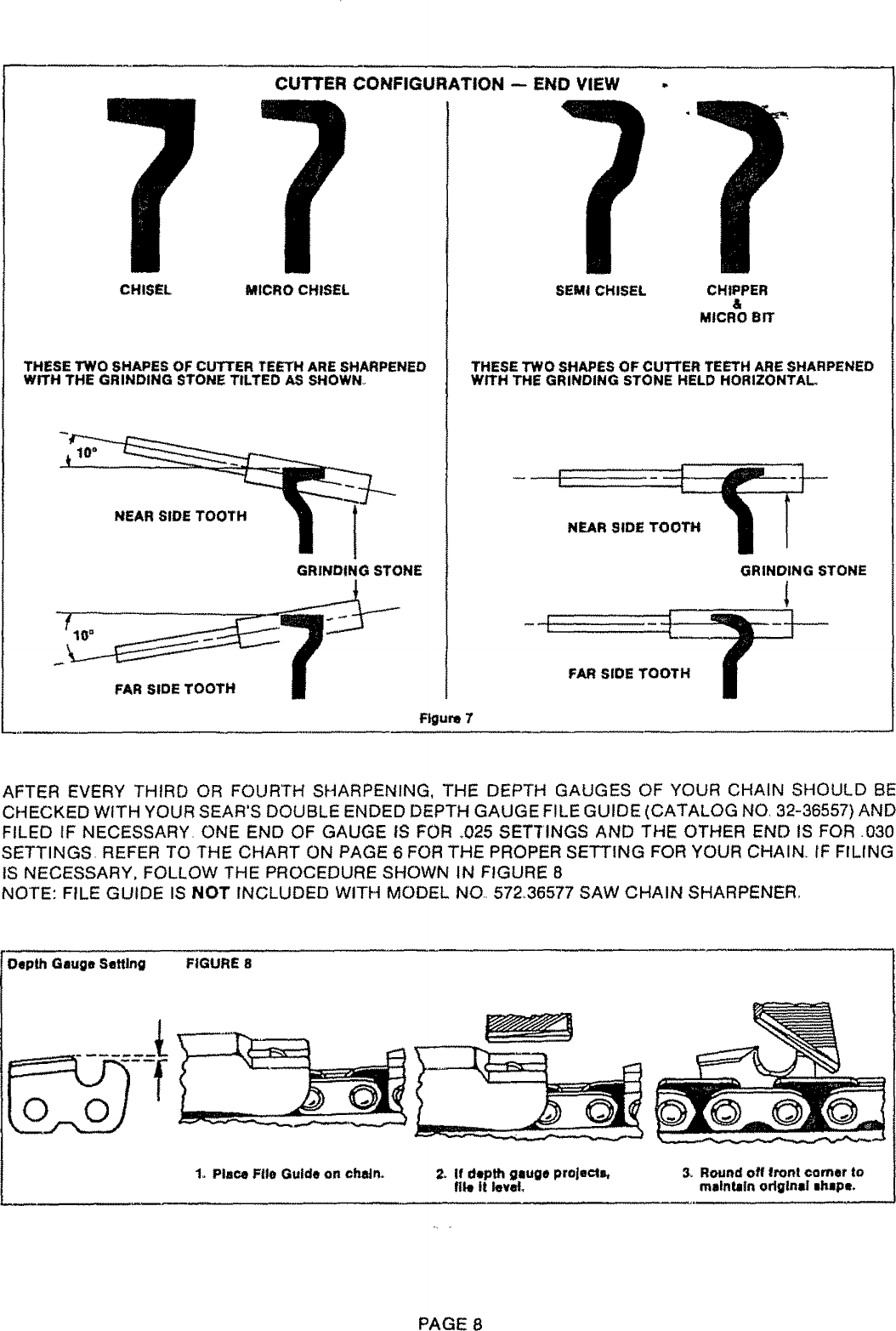 Craftsman 57236578 User Manual SAW CHAIN SHARPENER Manuals And Guides