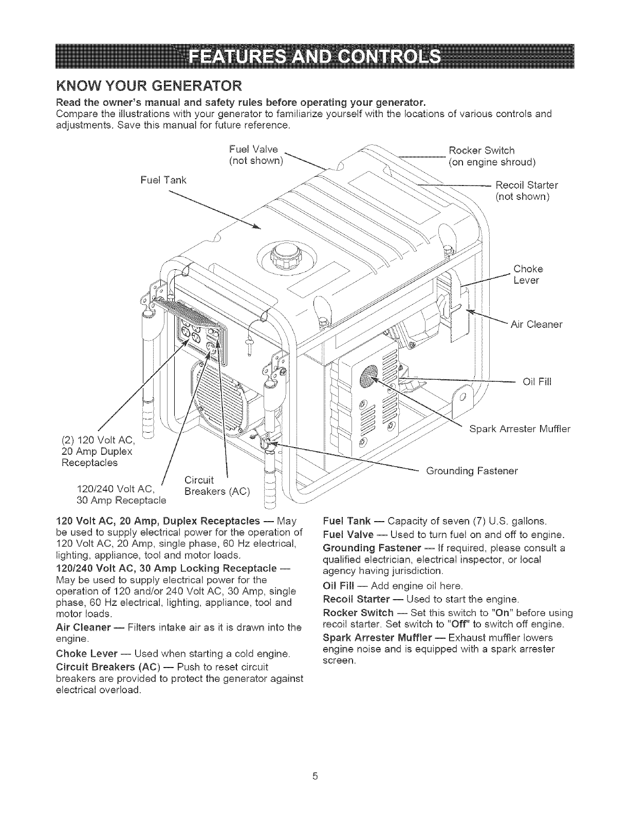 Craftsman 3300i Generator Manual