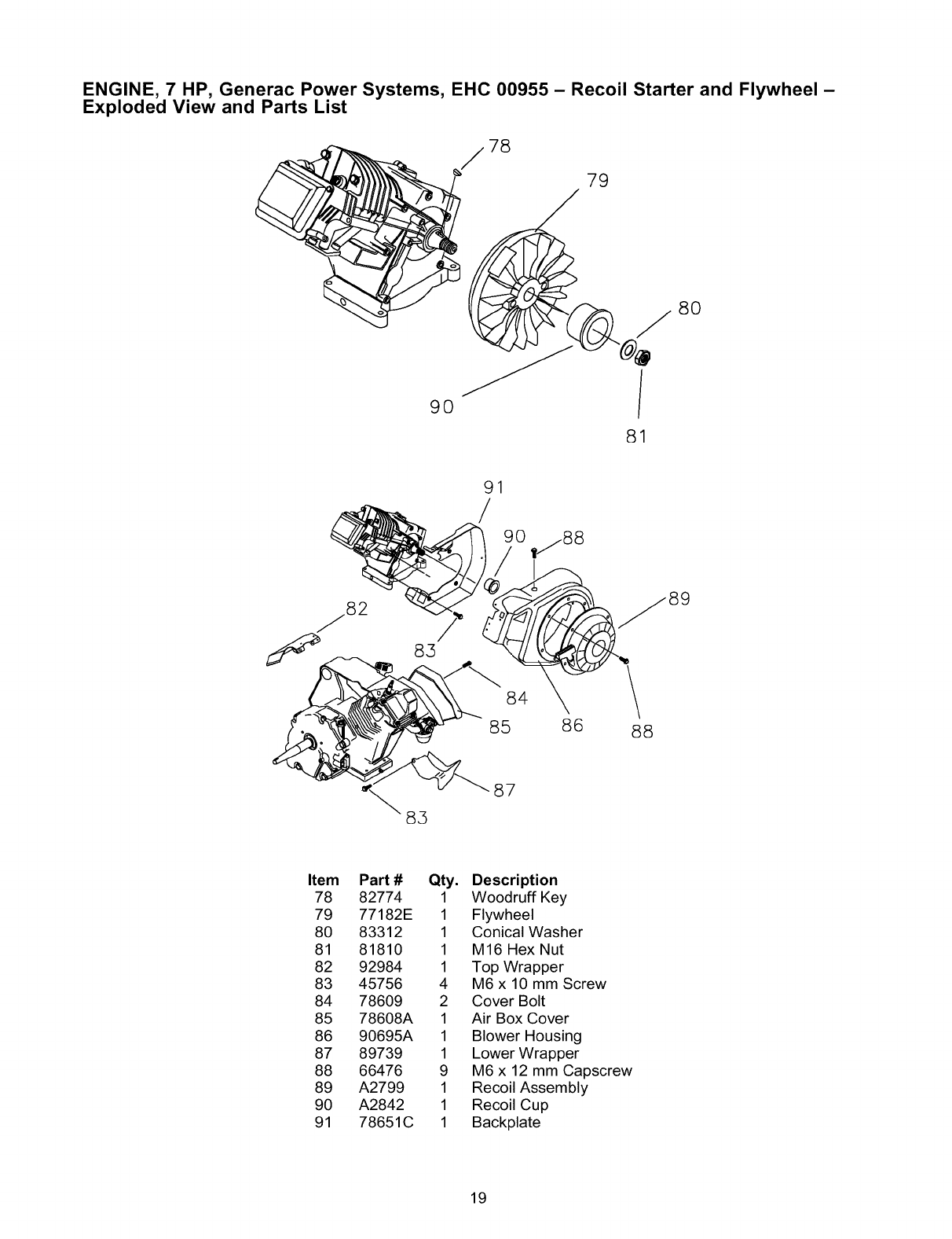 Craftsman 580327130 User Manual 3500 WATT A C GENERATOR Manuals And