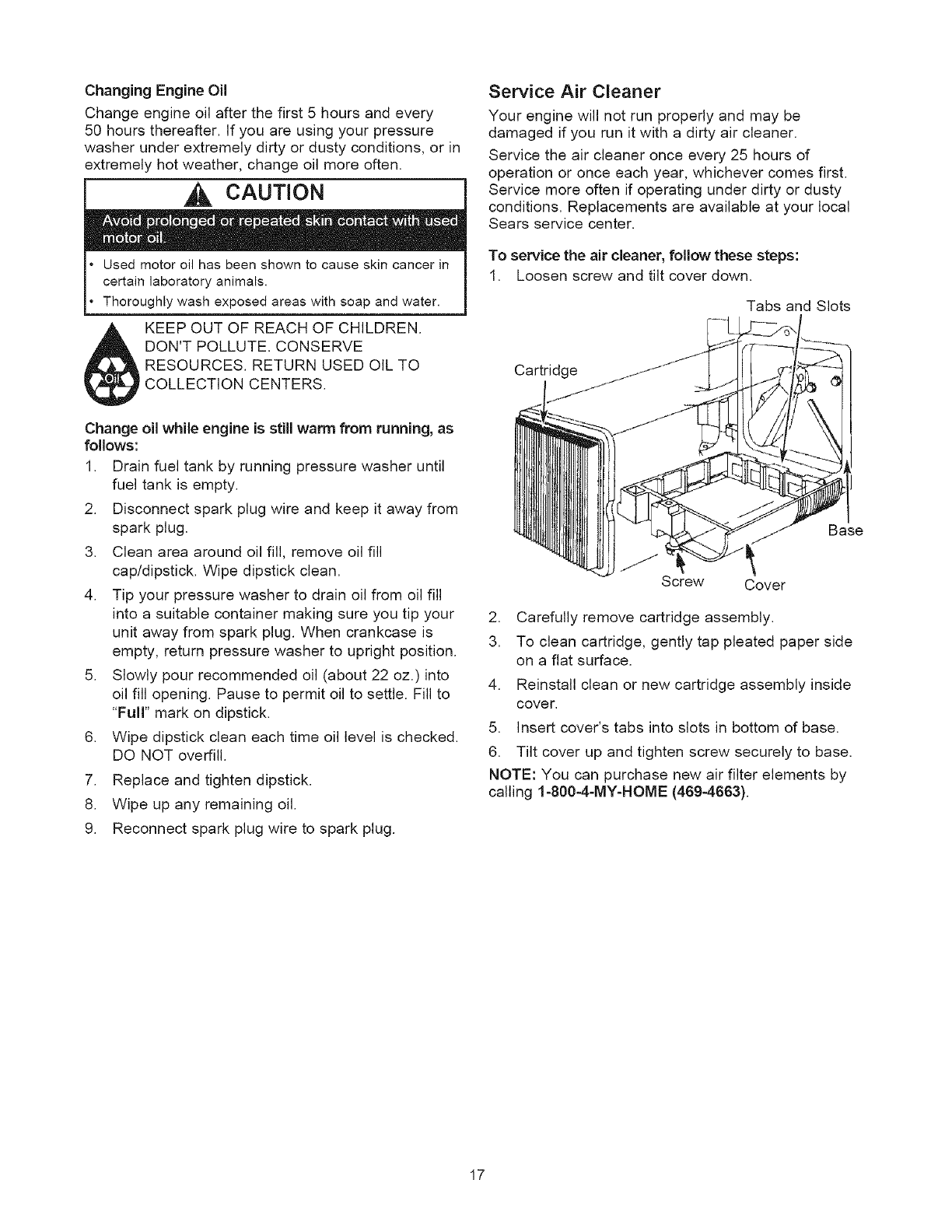 Craftsman 580752370 User Manual PRESSURE WASHER Manuals And Guides L0603294