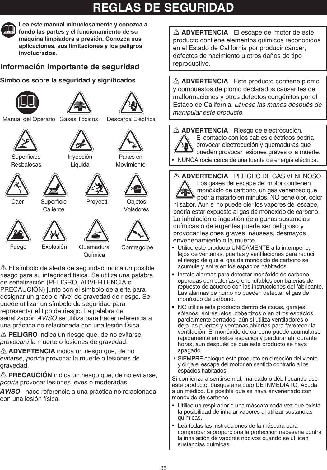 Craftsman Om e User Manual Gas Power Washer Manuals And Guides l