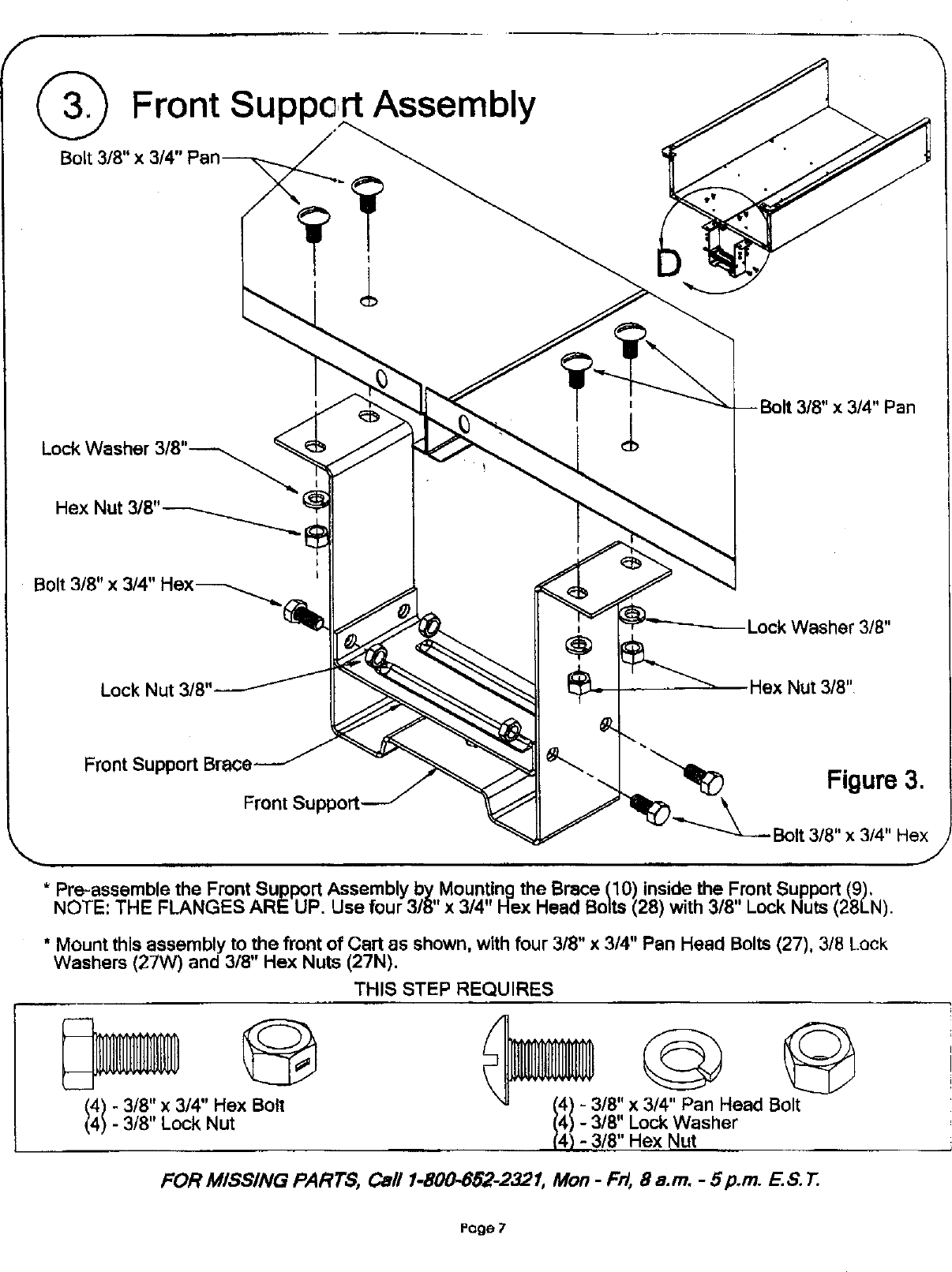 Page 7 of 12 - Craftsman 610243551 User Manual  DUMP CART - Manuals And Guides L0304243