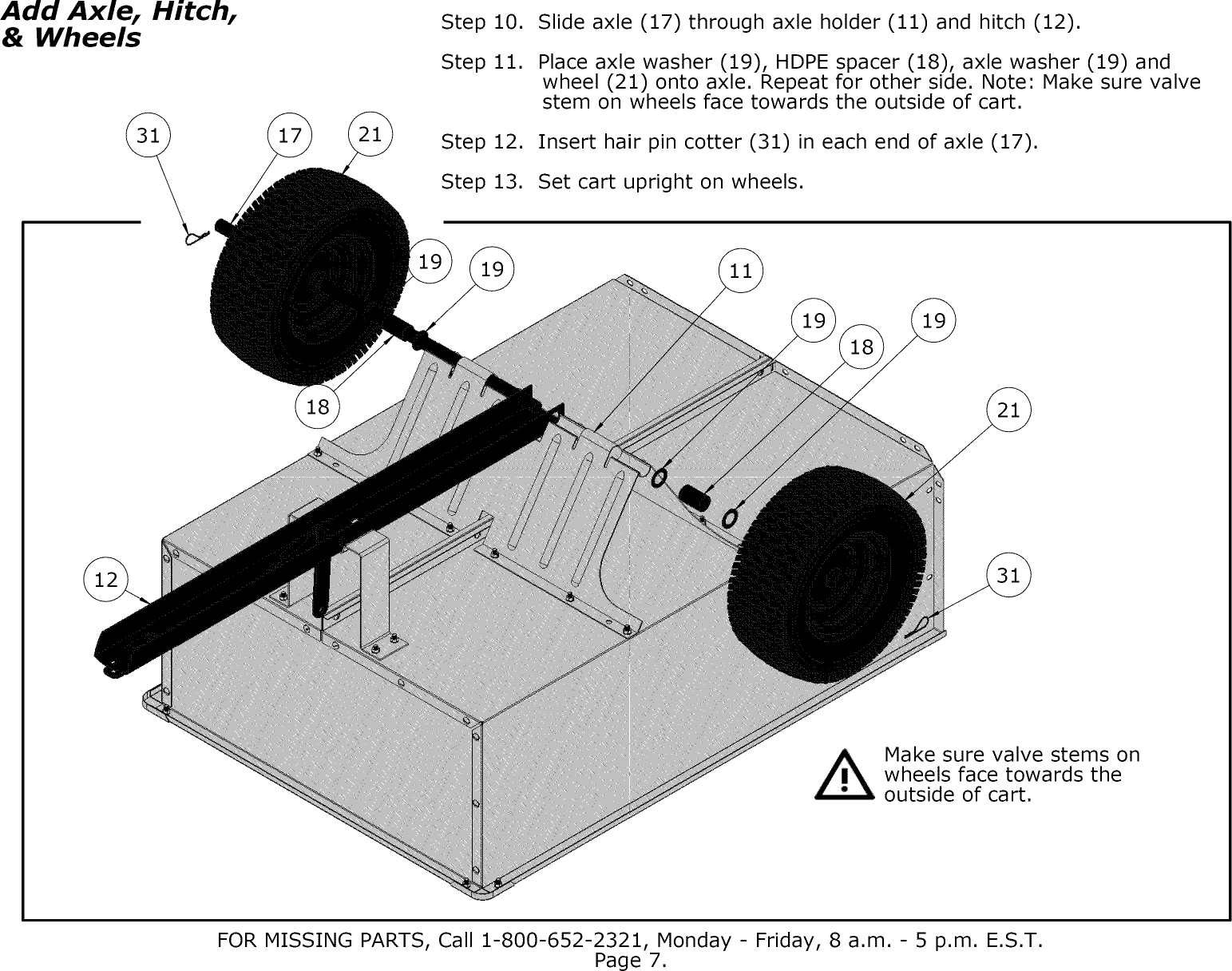 Page 7 of 10 - Craftsman 610246262 User Manual  EASY DUMP CART - Manuals And Guides L0901385