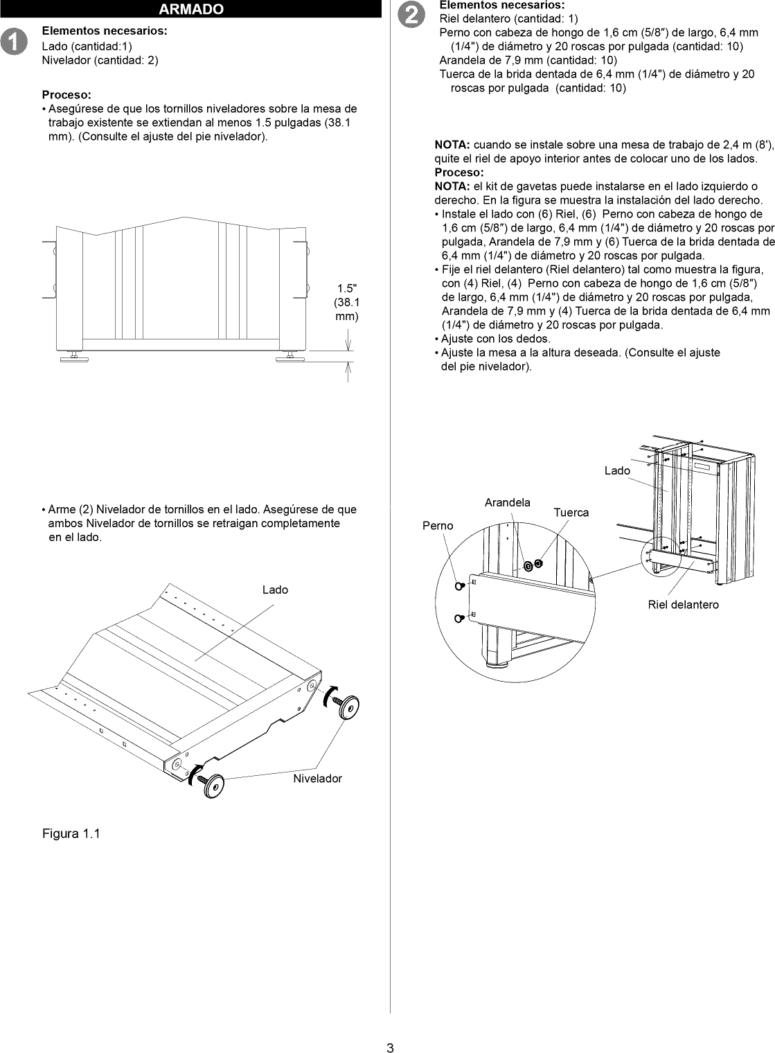 Page 8 of 10 - Craftsman 706149260 1108813L User Manual  3 DRAWER ACCESSORY - Manuals And Guides