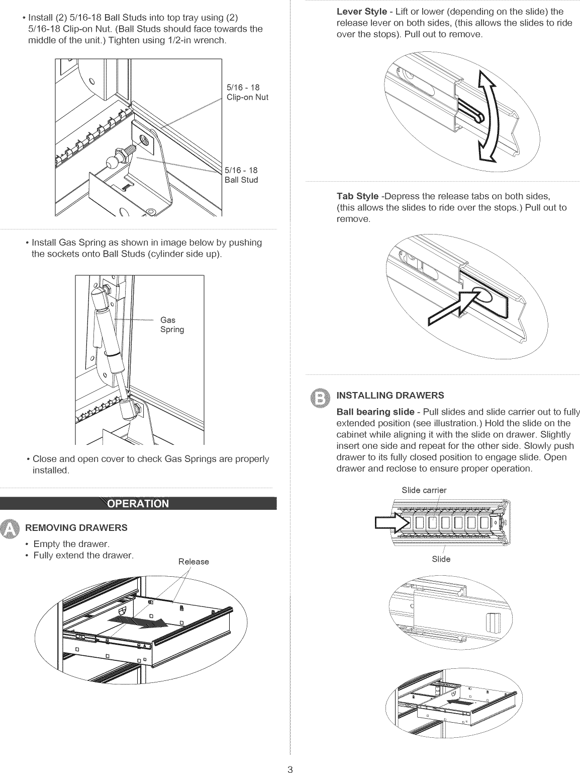 Page 3 of 8 - Craftsman 706452580 User Manual  TOOL CHEST - Manuals And Guides 1409282L