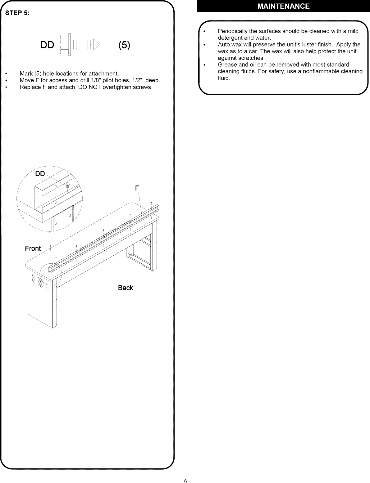 Page 6 of 12 - Craftsman 706591860 1109733L User Manual  TOOL BOX - Manuals And Guides