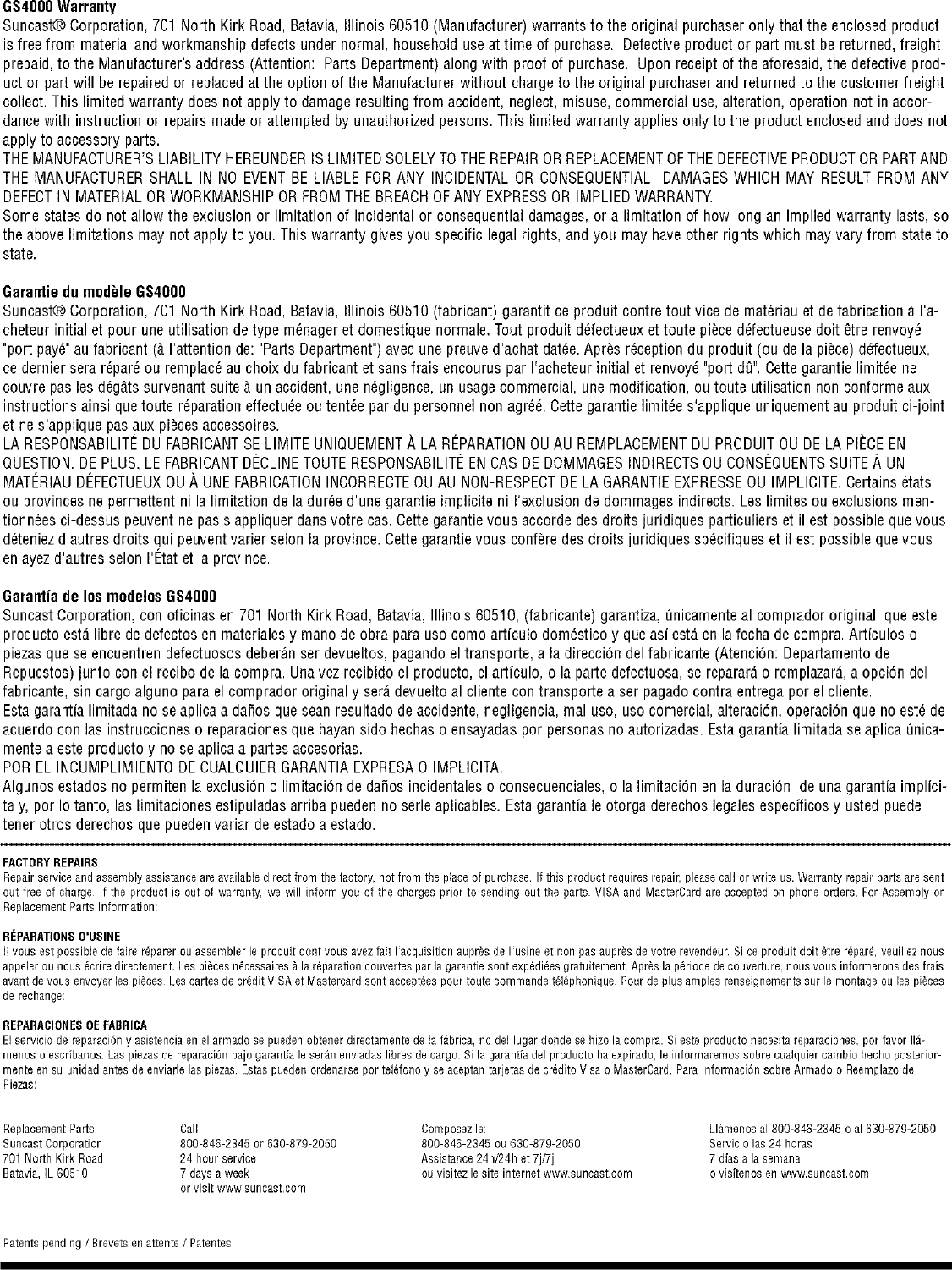 Page 11 of 12 - Craftsman 79965021 User Manual  VERTICAL GARDEN SHED - Manuals And Guides L0604849