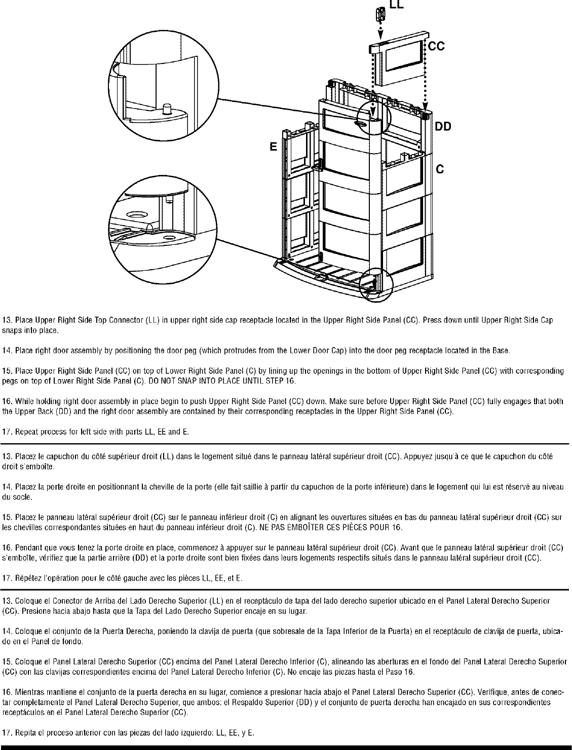 Page 6 of 12 - Craftsman 79965021 User Manual  VERTICAL GARDEN SHED - Manuals And Guides L0604849
