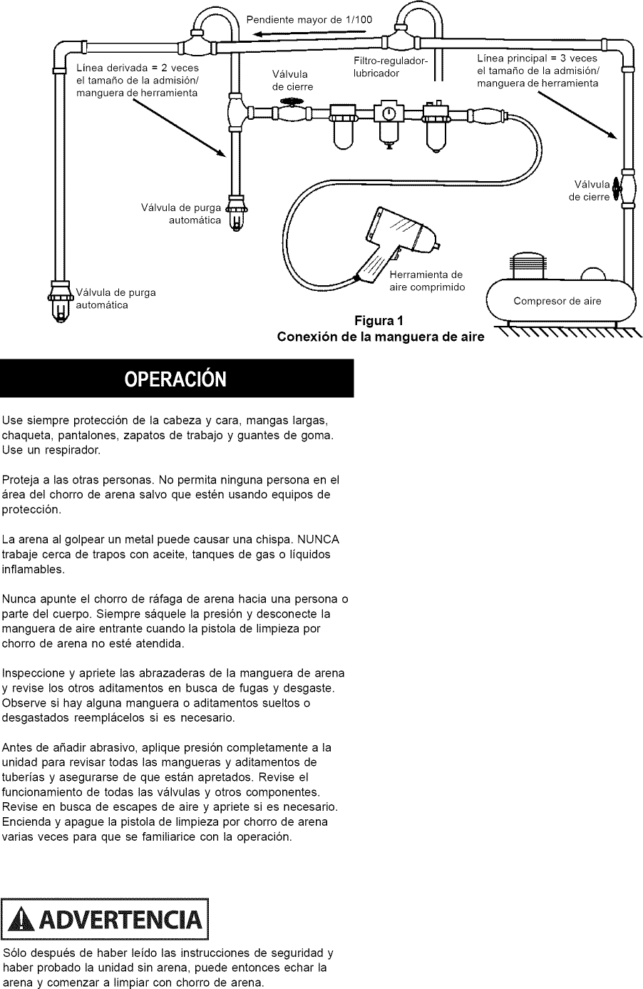 Page 8 of 11 - Craftsman 875167061 User Manual  SAND BLASTER - Manuals And Guides L0909513