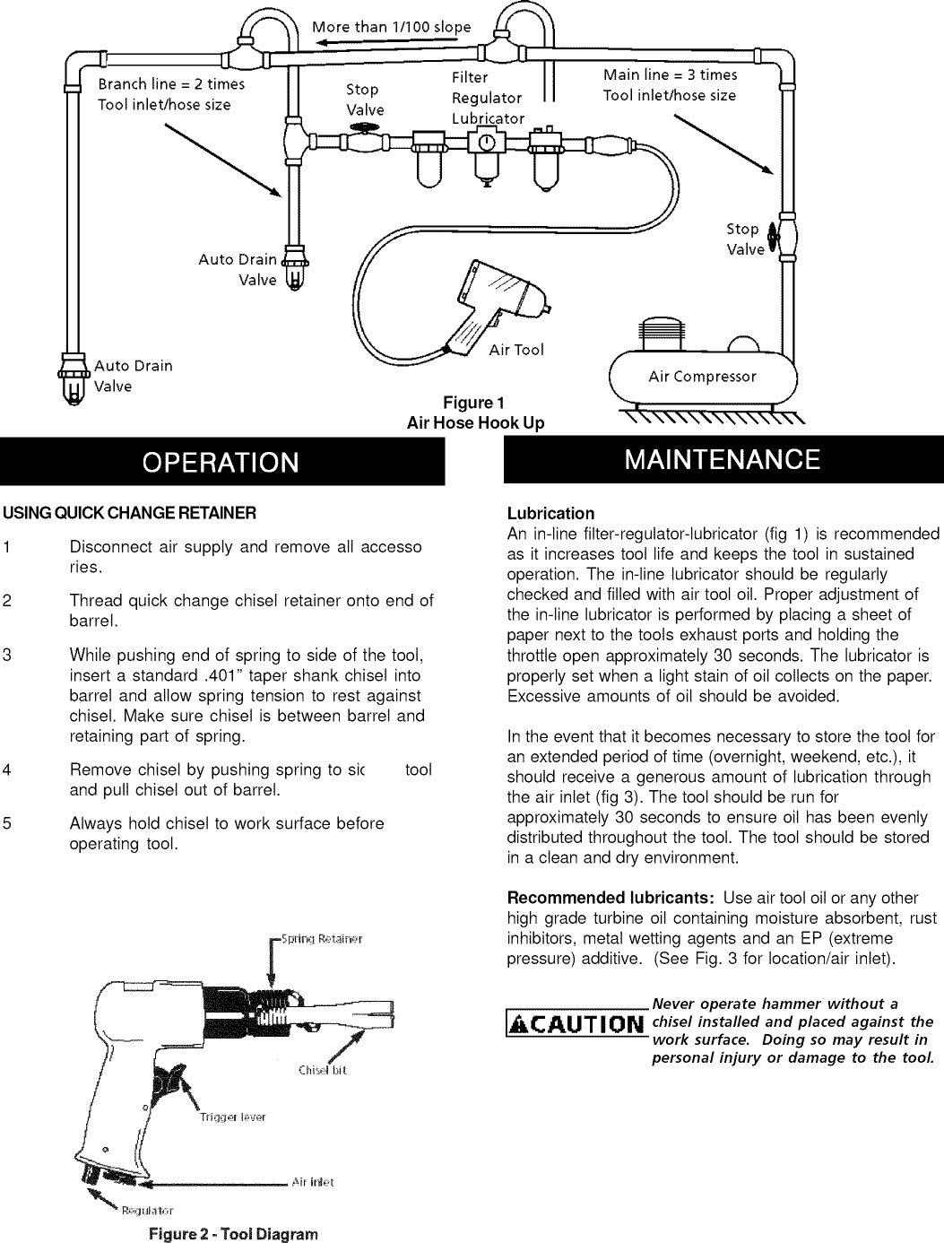 Page 3 of 9 - Craftsman 875191192 User Manual  AIR HAMMER - Manuals And Guides L0906026
