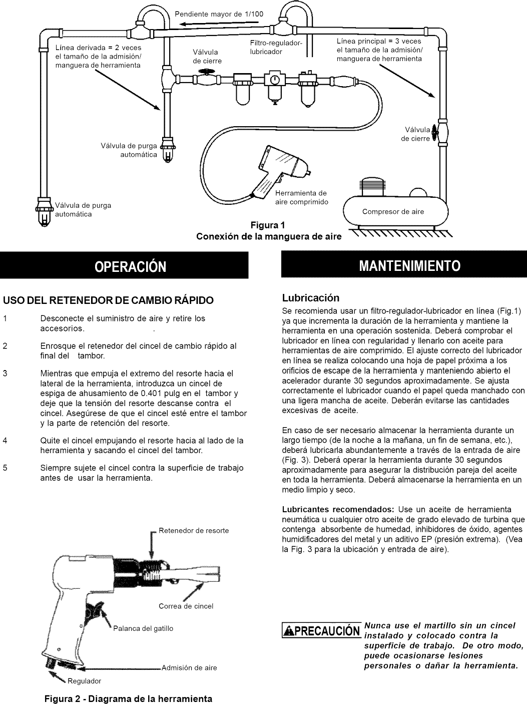 Page 6 of 9 - Craftsman 875191192 User Manual  AIR HAMMER - Manuals And Guides L0906026