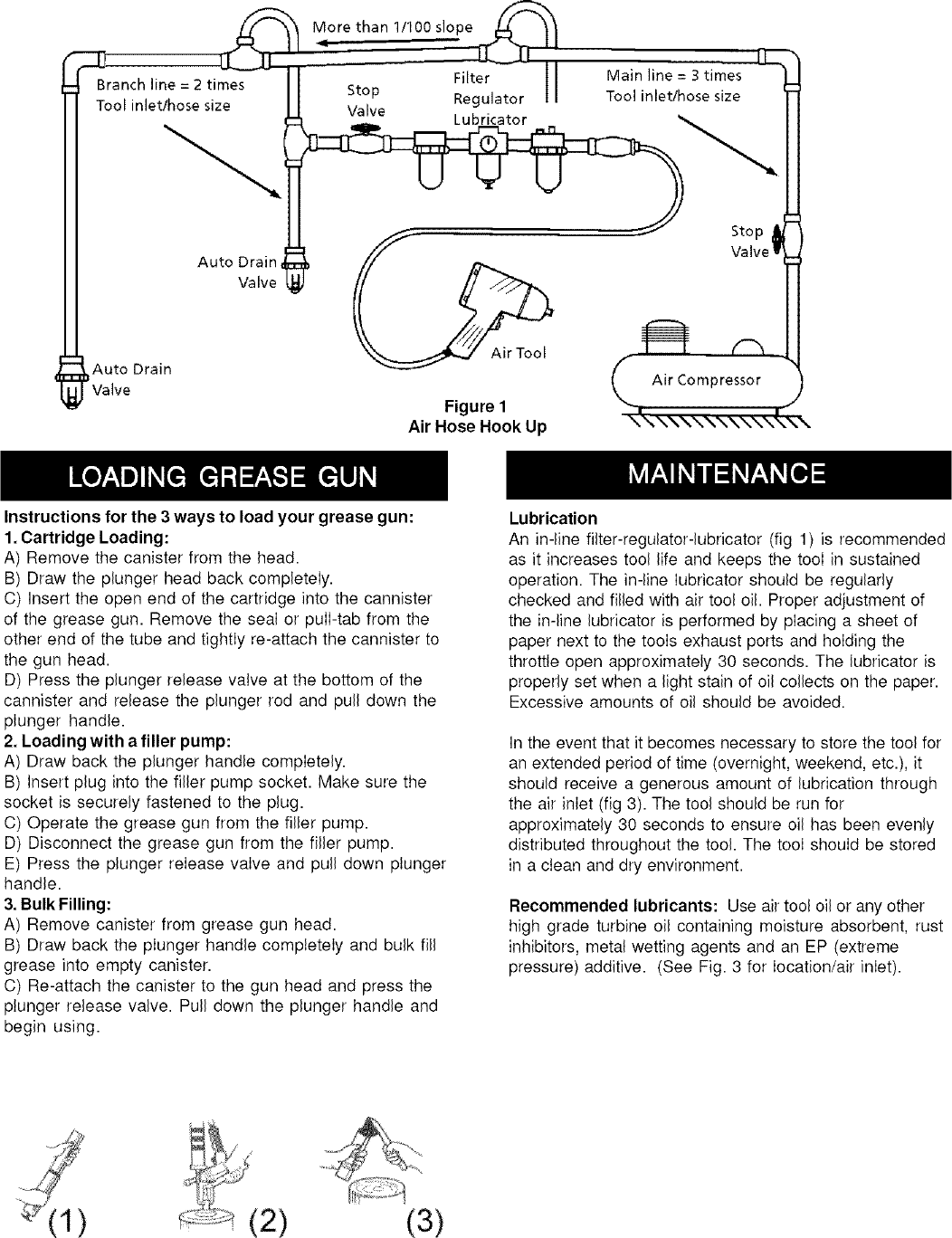 Page 3 of 5 - Craftsman 875199590 User Manual  AIR GREASE GUN - Manuals And Guides L0705091