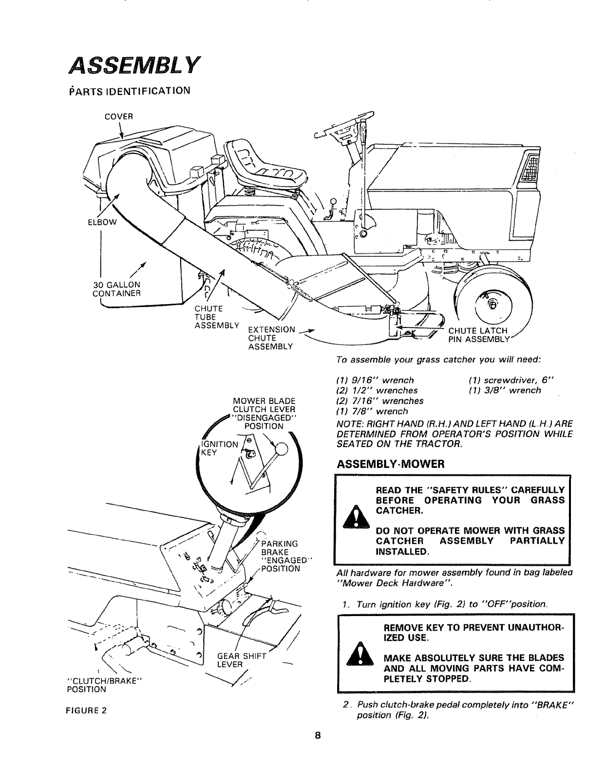 Craftsman 917249393 User Manual GRASS CATCHER Manuals And Guides L0910220