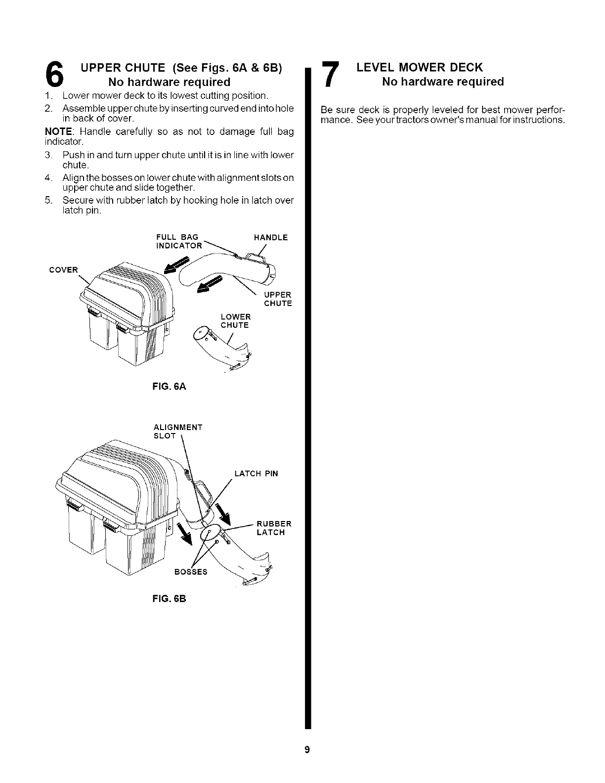 Craftsman 917249790 User Manual GRASS CATCHER Manuals And Guides L0807011