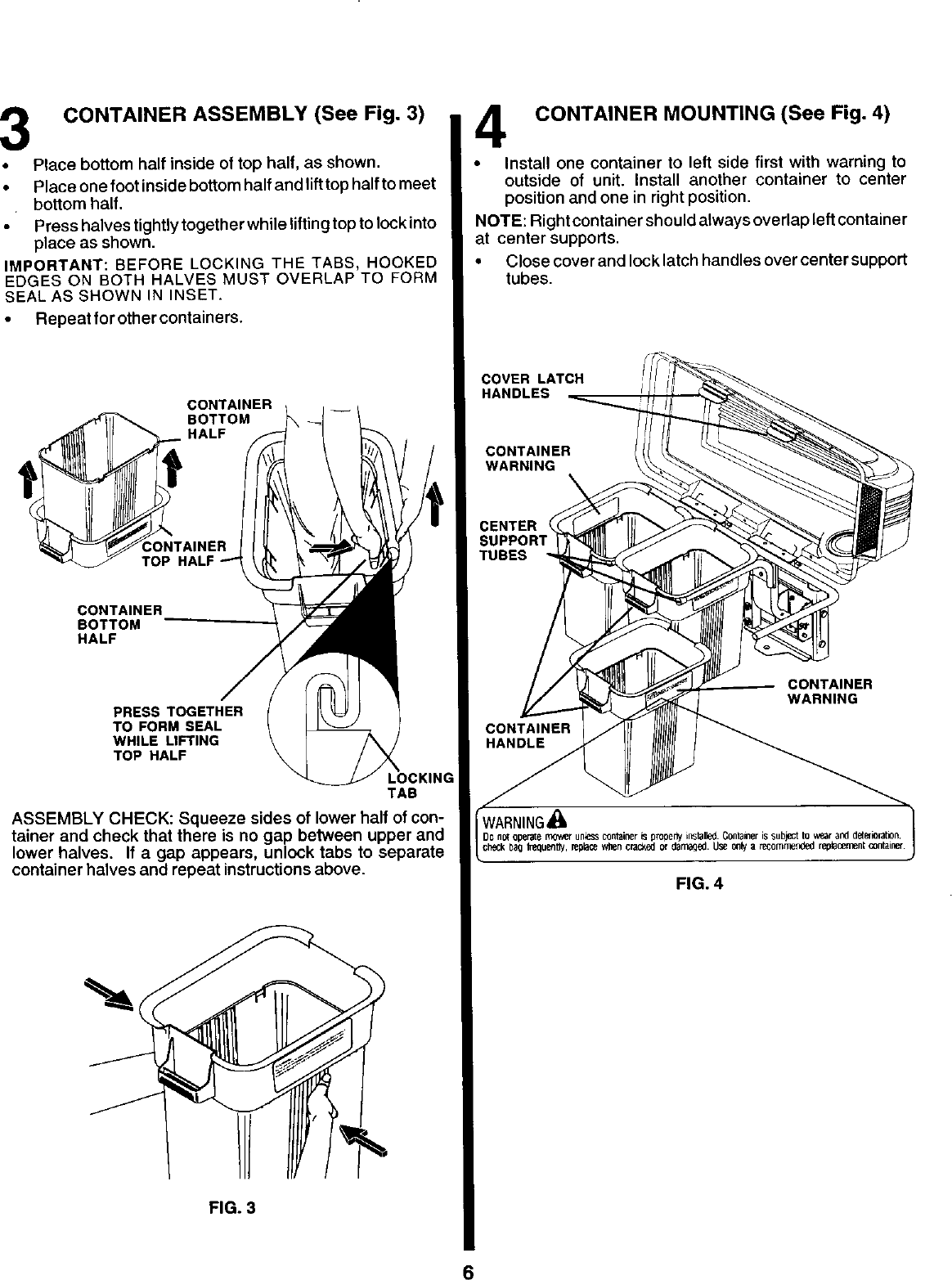 Craftsman 917249870 User Manual GRASS CATCHER Manuals And Guides L0103375
