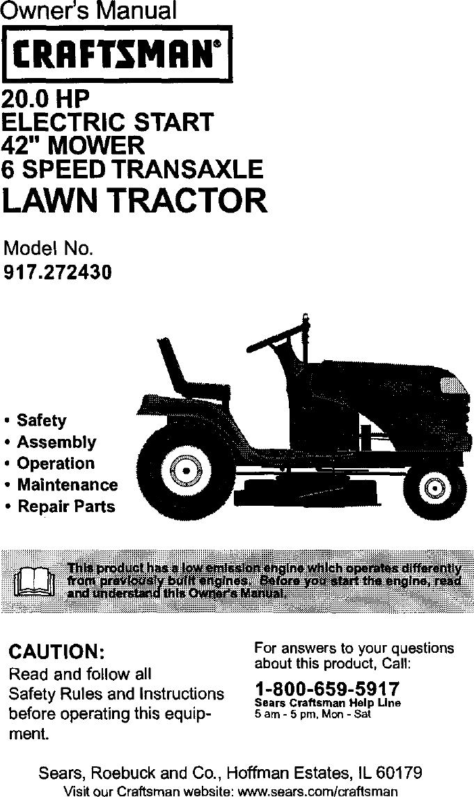 User Manual Lawn Tractor Manuals, Sears Bar Table And Stools Swivel Chair Instructions Pdf