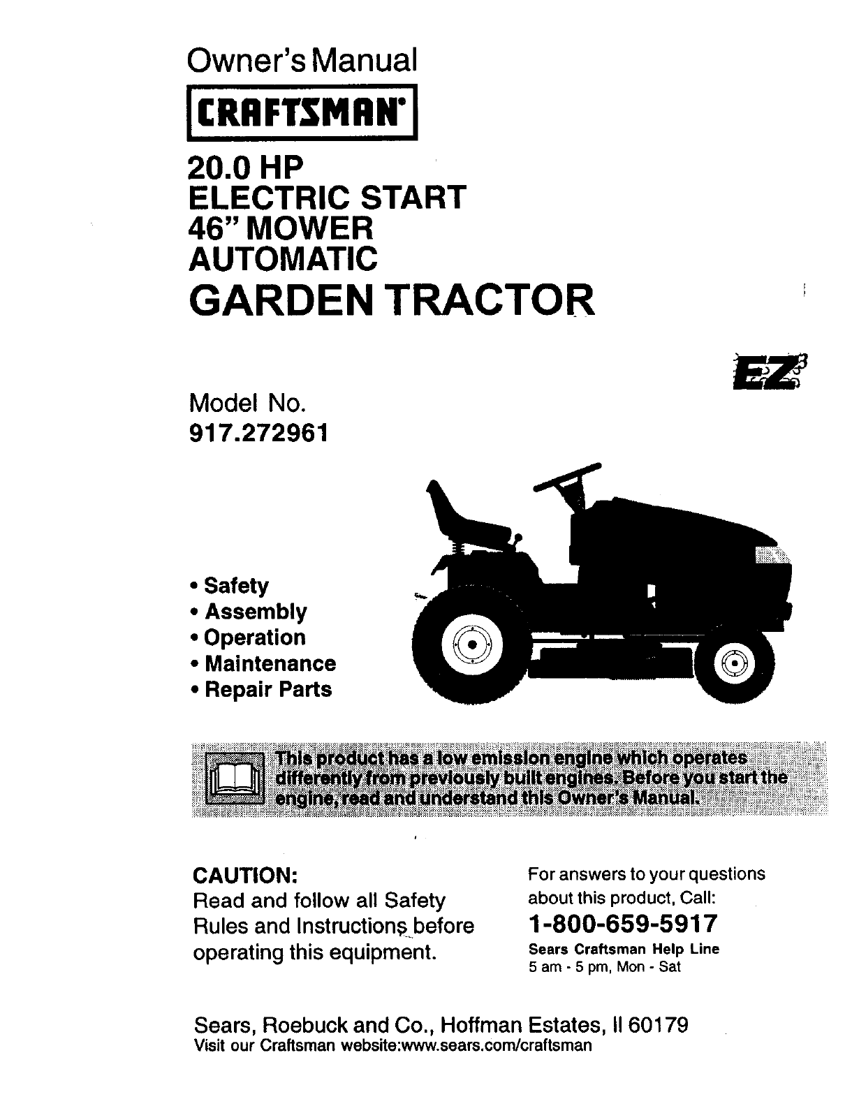 71 24103 Craftsman Tractor Belt 42"