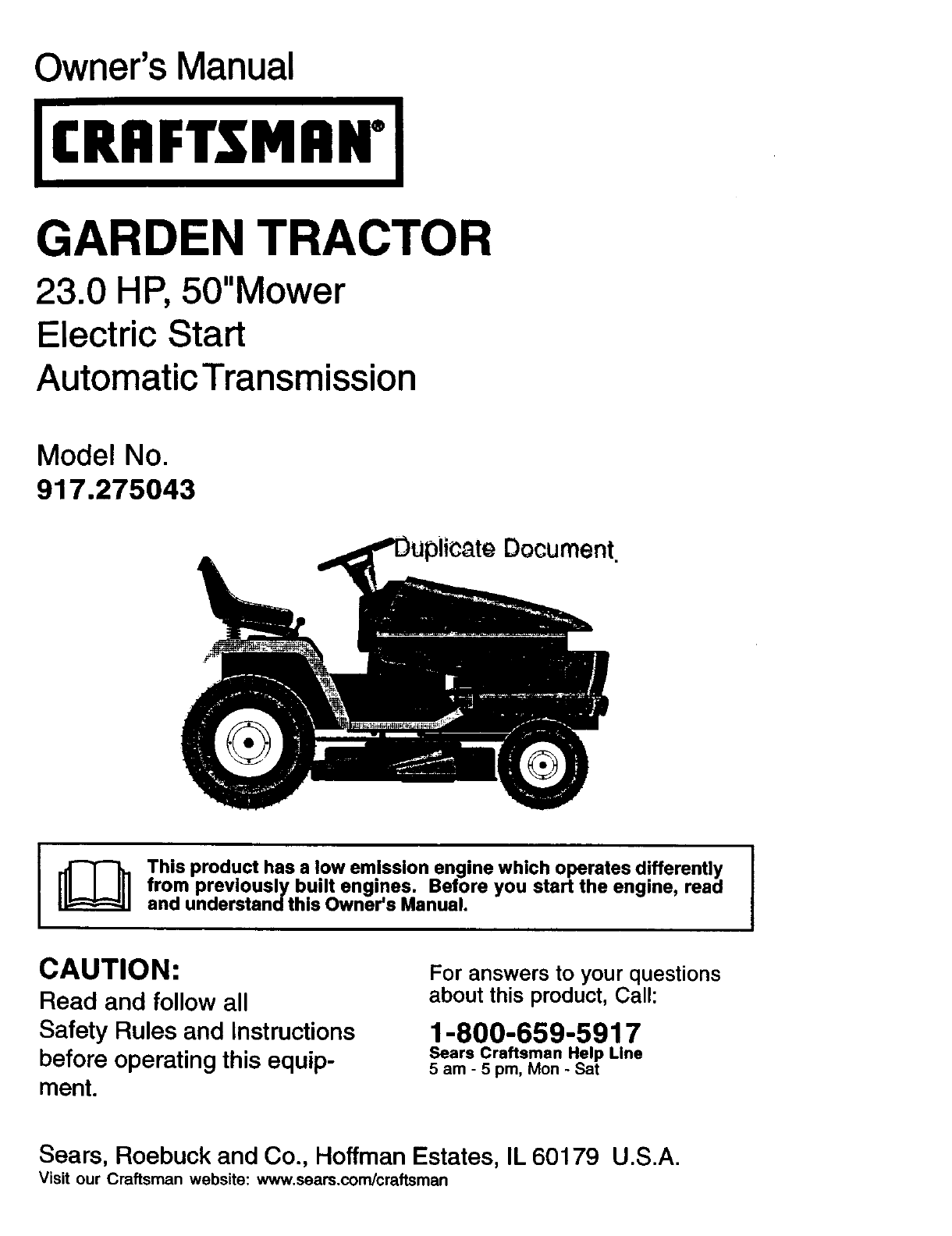 Craftsman Gt3000 48'' Mower Deck - This mower was brought to our lot