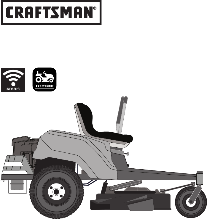 Image of Craftsman 917.277730 42-Inch Riding Lawn Tractor with 20 HP Engine