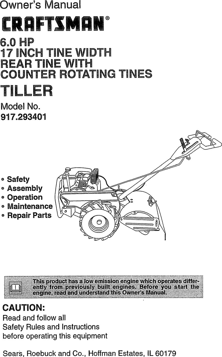 34 Craftsman Rototiller Parts Diagram - Wiring Diagram Database