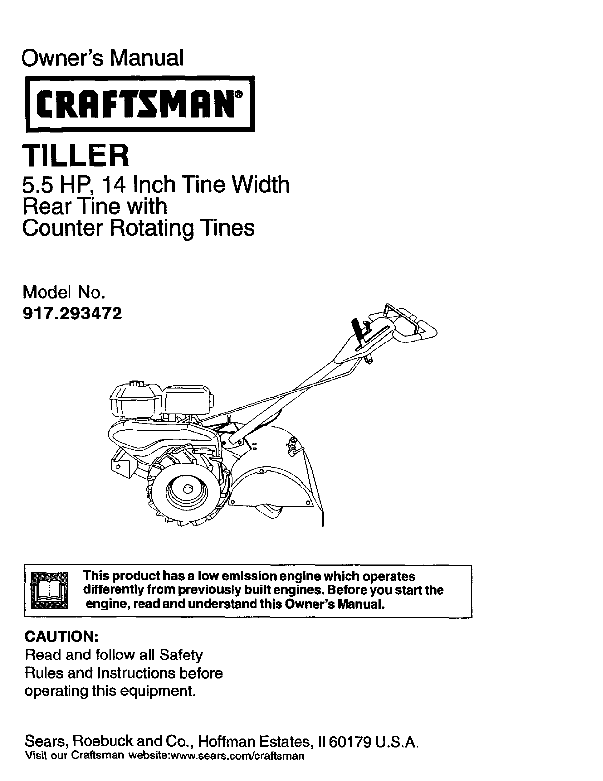 craftsman-917293472-user-manual-rear-tine-tiller-manuals-and-guides