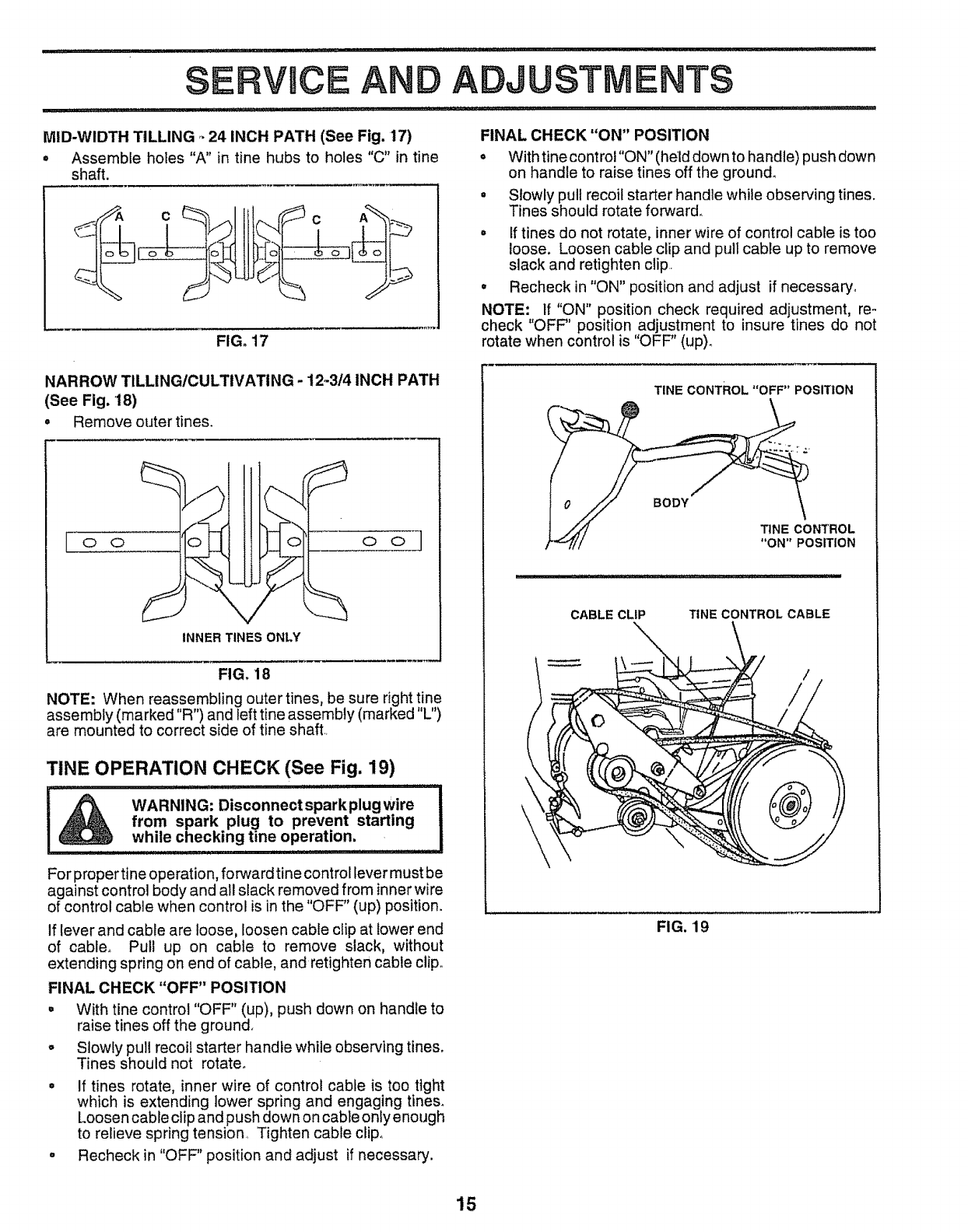 Craftsman 917296351 User Manual TILLER Manuals And Guides L0809209