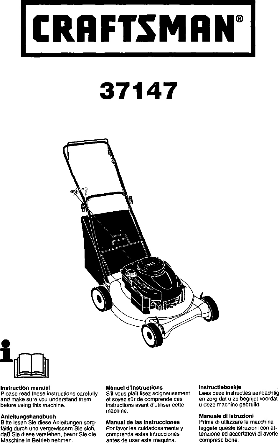 Craftsman 917371470 User Manual Rotary Lawn Mower Manuals And Guides