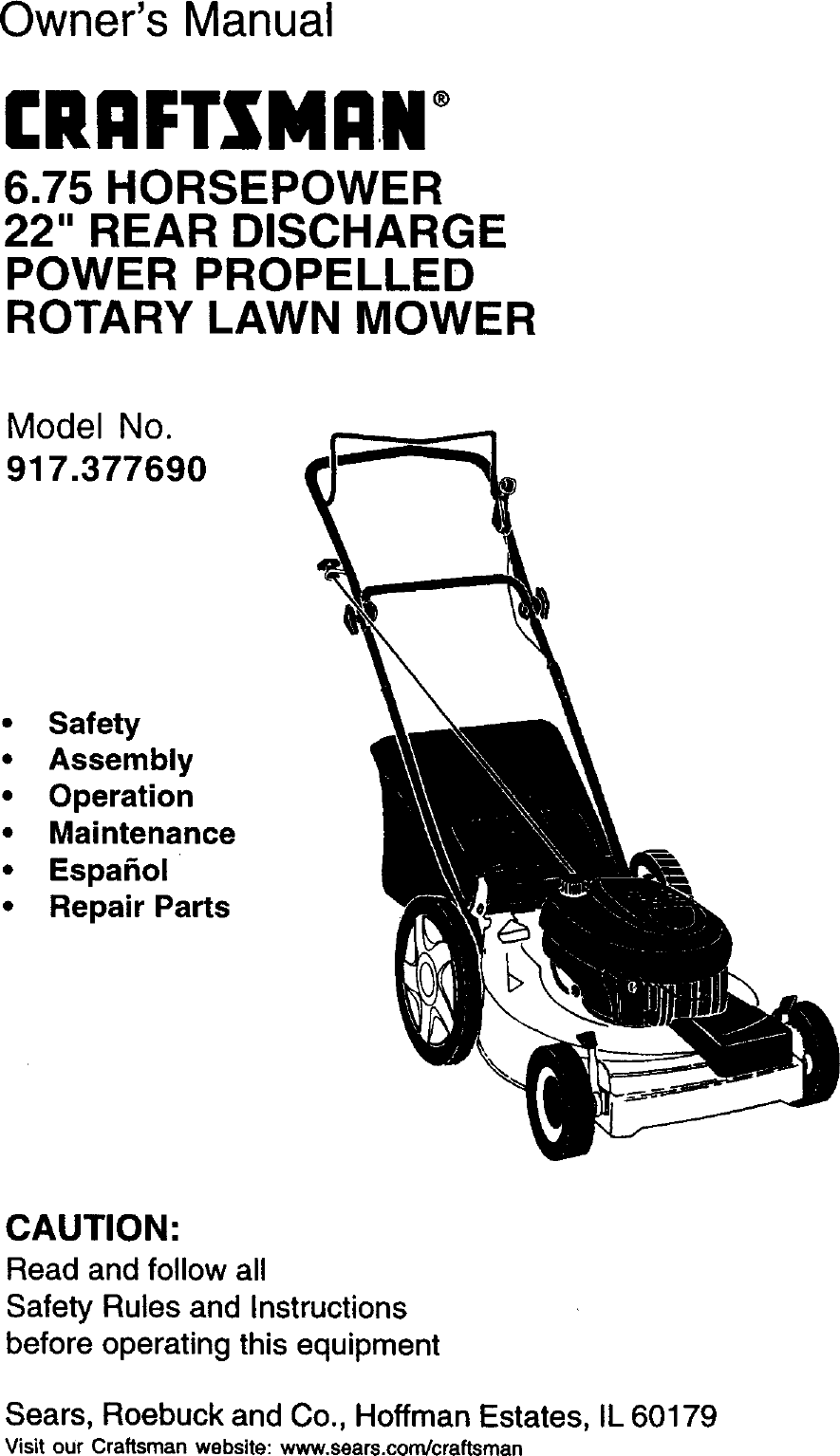 Details about   Craftsman sears 917.376990 917376990 Lawn Mower carburetor carb 