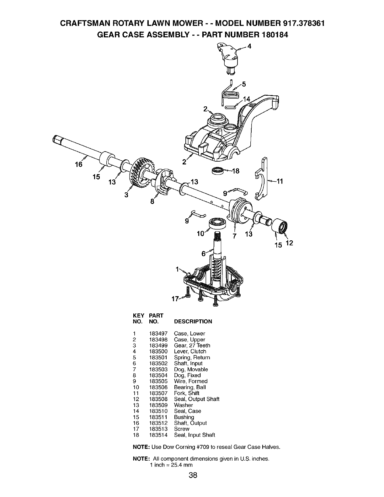 Craftsman 917378361 User Manual ROTARY MOWER Manuals And Guides L0303053
