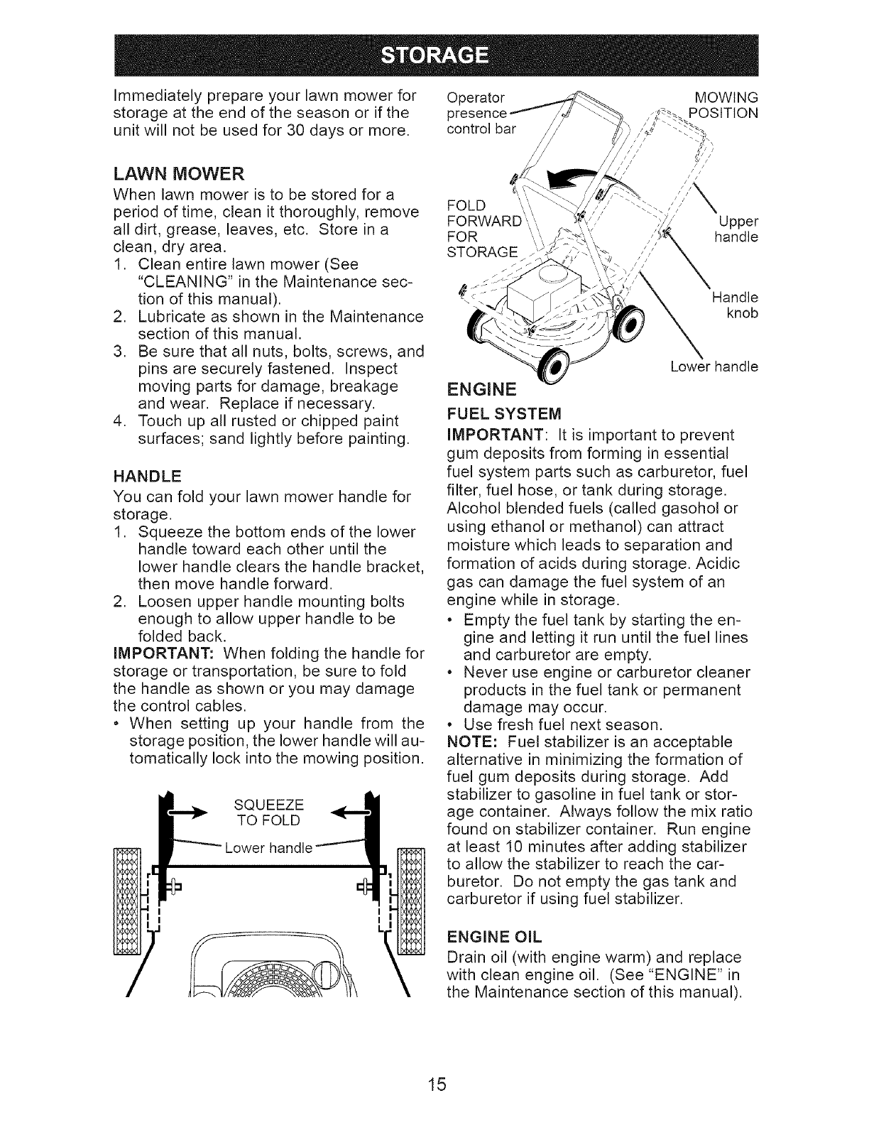 Craftsman 917388190 User Manual MOWER Manuals And Guides L0802676