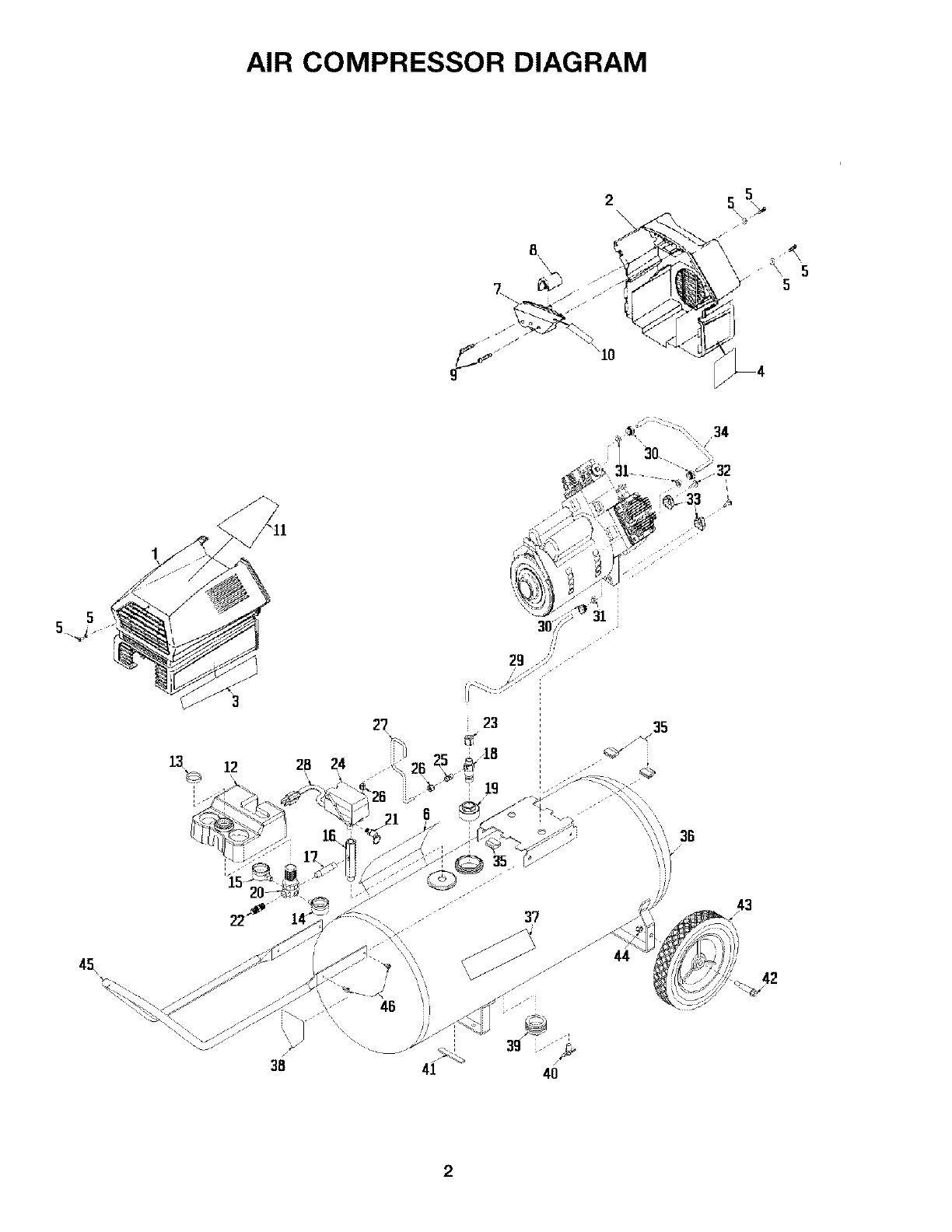 Craftsman 919165330 User Manual Air Compressor Manuals And Guides L0807016