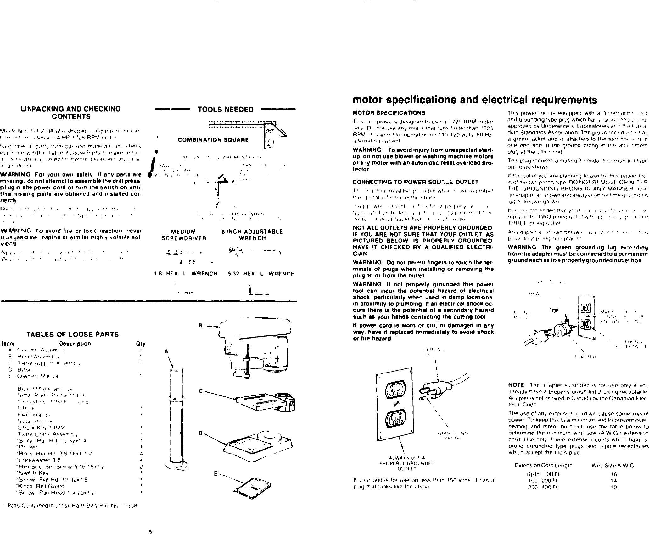 Page 3 of 10 - Craftsman Craftsman-113-213832-Users-Manual-  Craftsman-113-213832-users-manual