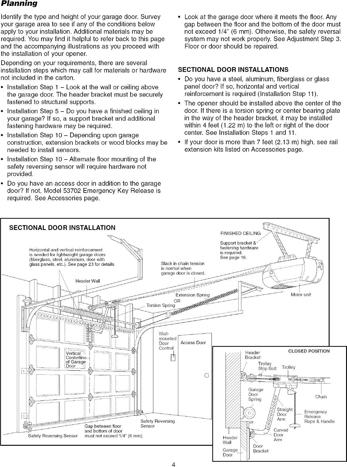 Craftsman 1 2 Hp Garage Door Opener Manual 53930 Dandk Organizer
