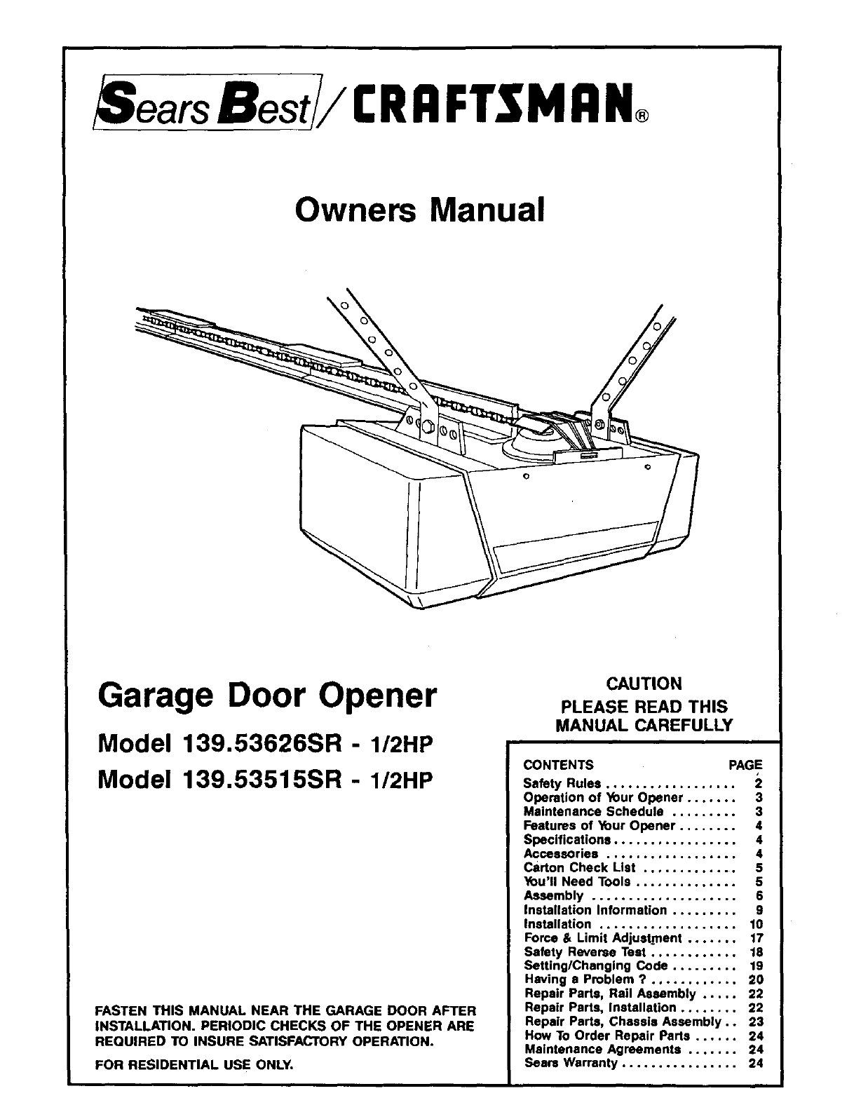 Legacy Garage Door Opener 696cd B Manual