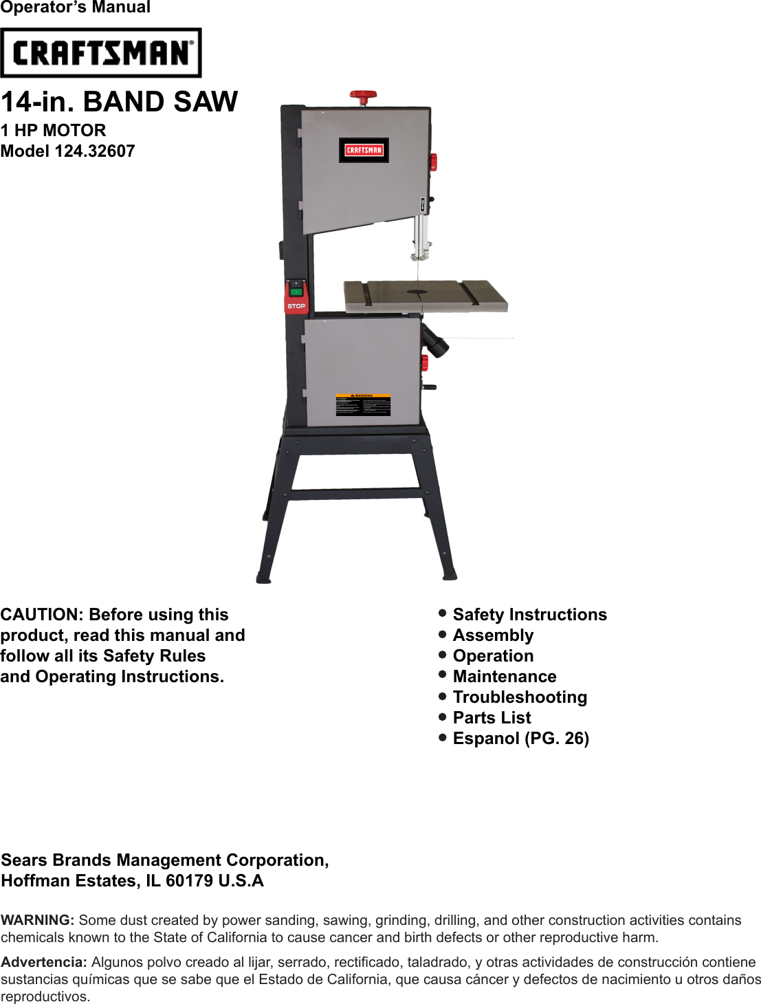 Craftsman 14 Inch Band Saw Parts Diagram | edu.svet.gob.gt