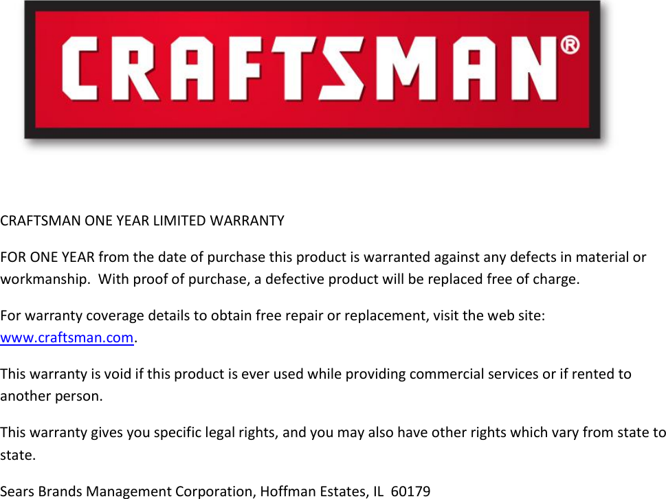 Page 1 of 1 - Craftsman Craftsman-18-Volt-Replacement-Battery-For-String-Trimmer-071-74815-Manufacturers-Warranty-  Craftsman-18-volt-replacement-battery-for-string-trimmer-071-74815-manufacturers-warranty