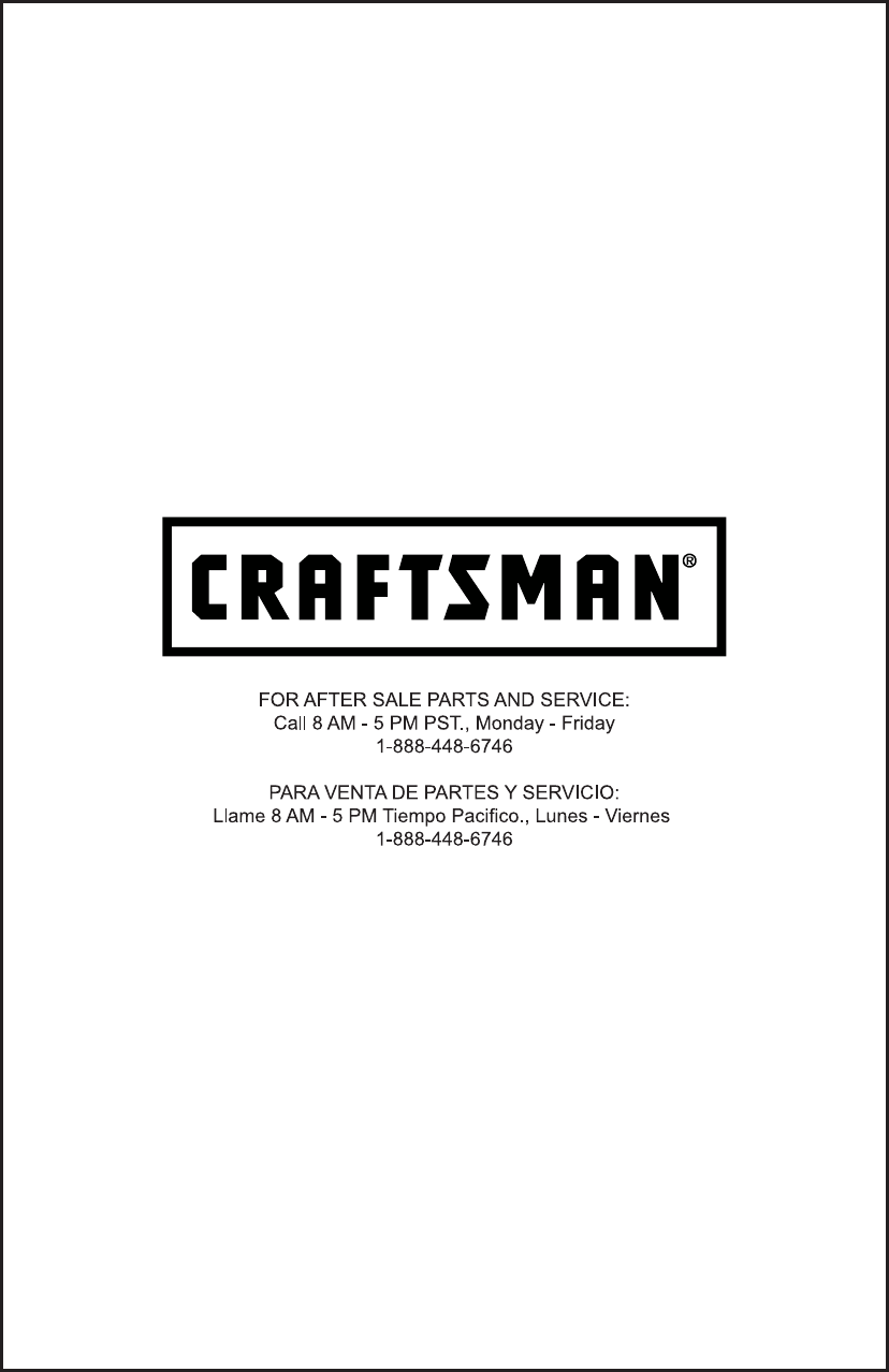 Page 5 of 5 - Craftsman Craftsman-2-1-2-Ton-Floor-Jack-Low-Profile-Owners-Manual- P1  Craftsman-2-1-2-ton-floor-jack-low-profile-owners-manual