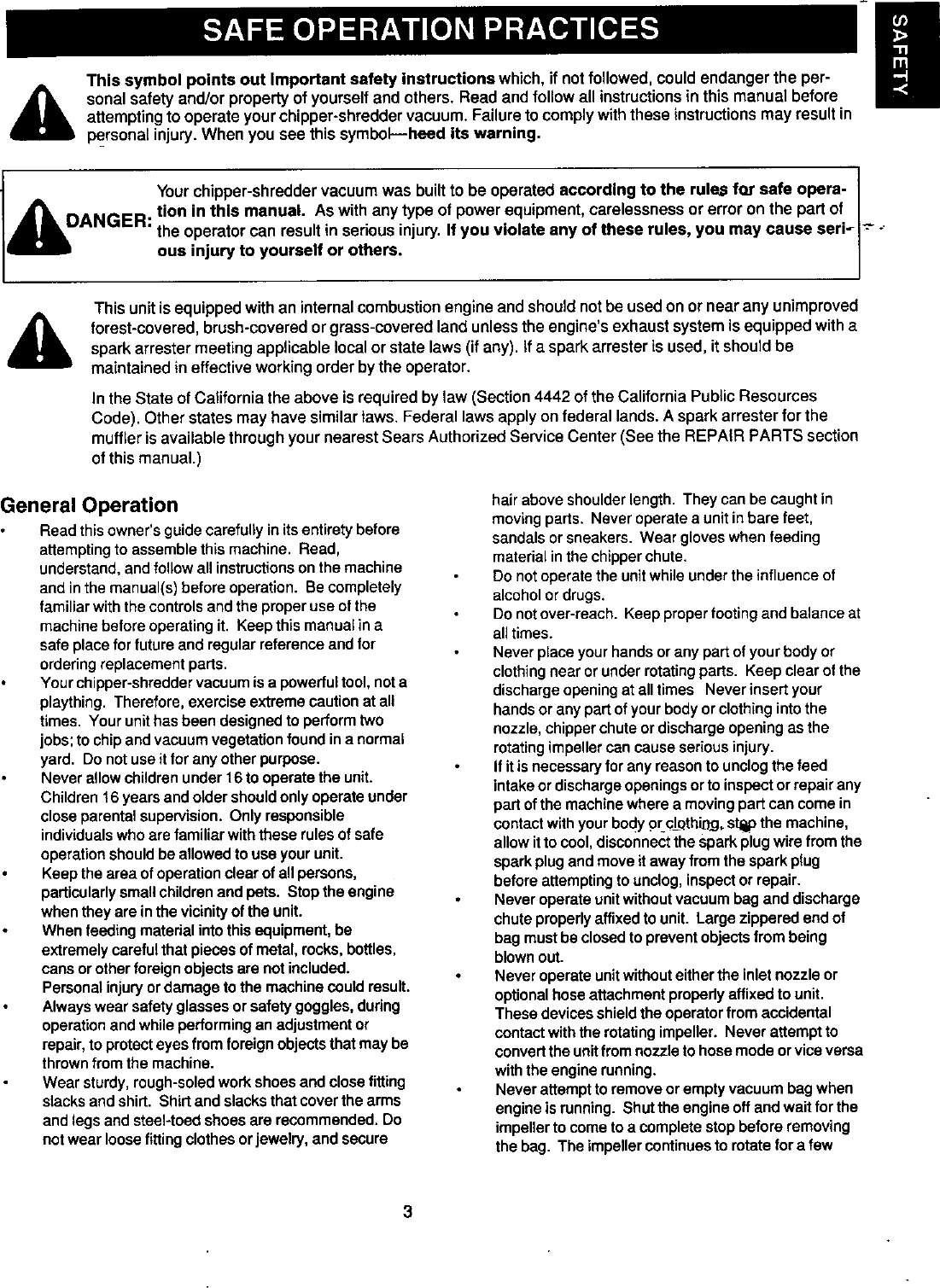 Page 3 of 10 - Craftsman Craftsman-247-77763-Operators-Manual-  Craftsman-247-77763-operators-manual