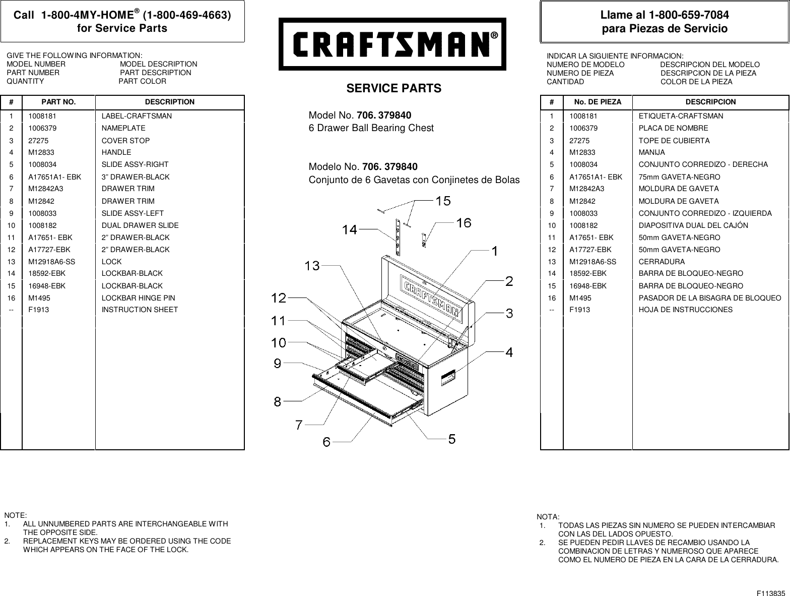 Craftsman 26 In 6 Drawer Heavy Duty Ball Bearing Top Chest Black