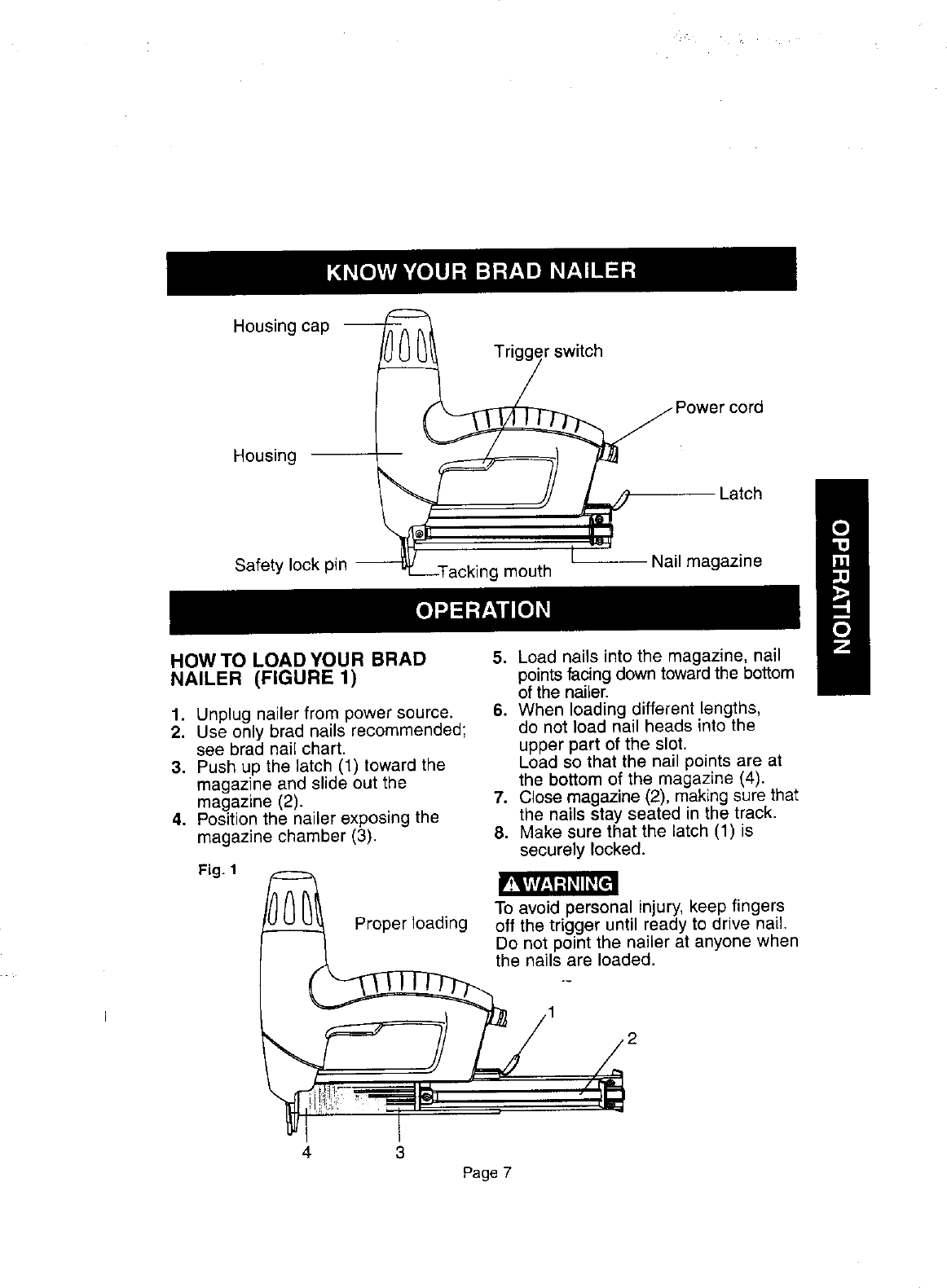 Page 7 of 12 - Craftsman Craftsman-2723303-836-27233-Users-Manual-  Craftsman-2723303-836-27233-users-manual