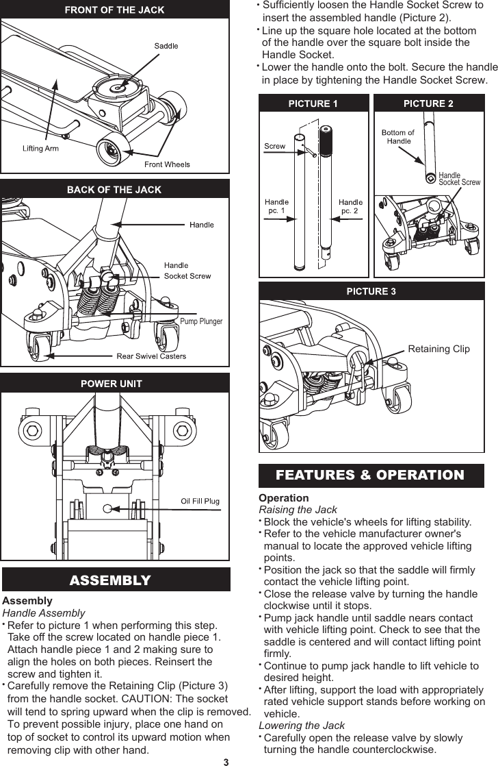 Page 4 of 7 - Craftsman Craftsman-2-Ton-Aluminum-Jack-Owners-Manual- 50102-Manual-Paginated  Craftsman-2-ton-aluminum-jack-owners-manual