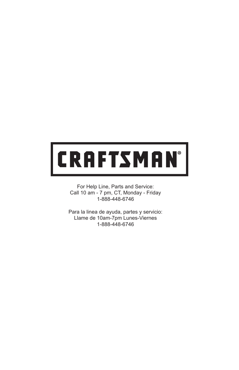 Page 7 of 7 - Craftsman Craftsman-2-Ton-Aluminum-Jack-Owners-Manual- 50102-Manual-Paginated  Craftsman-2-ton-aluminum-jack-owners-manual