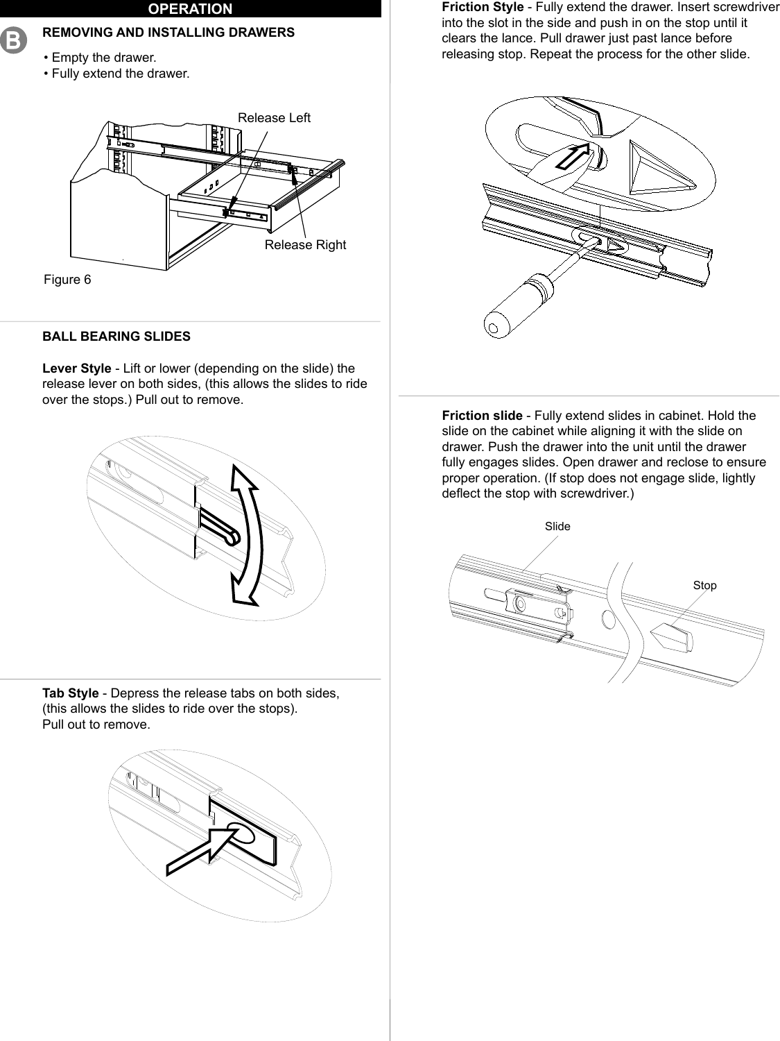 Page 4 of 12 - Craftsman Craftsman-36-Wide-Industrial-Grade-7-Drawer-Tool-Cart-Owners-Manual-  Craftsman-36-wide-industrial-grade-7-drawer-tool-cart-owners-manual