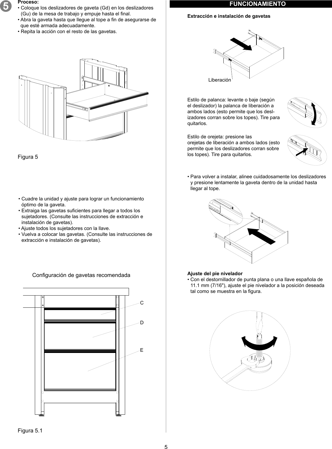 Page 11 of 12 - Craftsman Craftsman-3-Drawer-Workbench-Module-Red-Black-Instruction-Manual-  Craftsman-3-drawer-workbench-module-red-black-instruction-manual