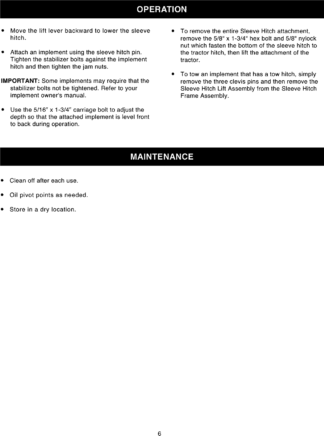 Page 6 of 8 - Craftsman Craftsman-486-24535-Owners-Manual-  Craftsman-486-24535-owners-manual