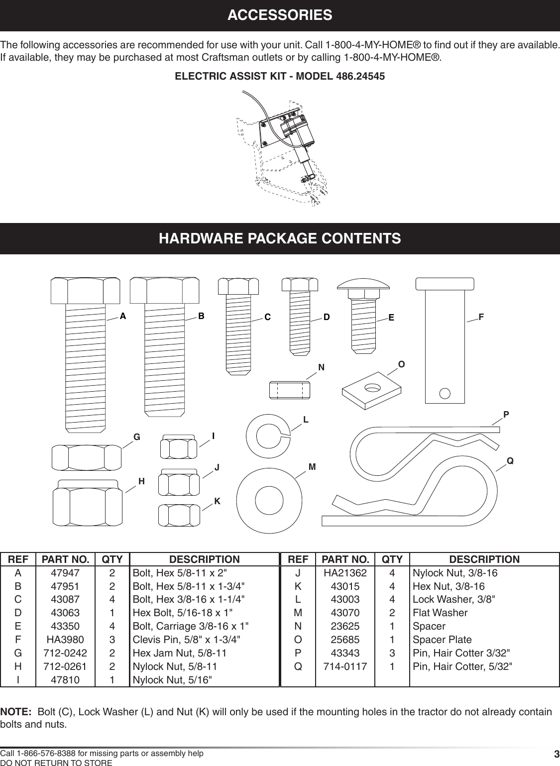 Page 3 of 12 - Craftsman Craftsman-486-24586-Users-Manual-  Craftsman-486-24586-users-manual