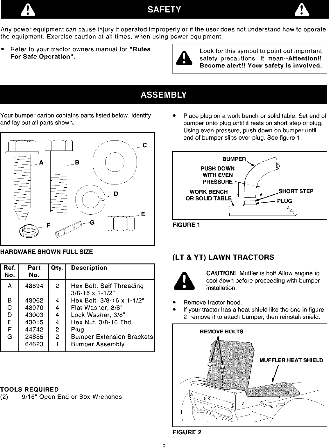 Page 2 of 4 - Craftsman Craftsman-486-24599-Operators-Manual-  Craftsman-486-24599-operators-manual