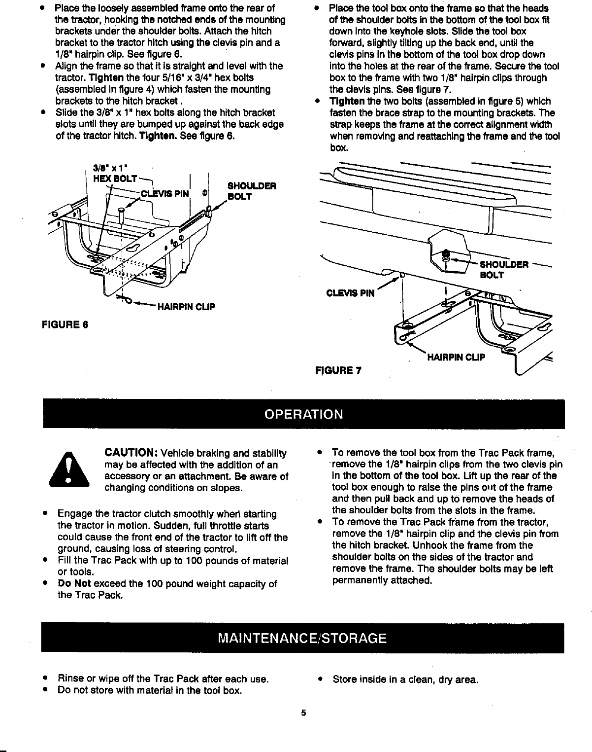 Page 5 of 8 - Craftsman Craftsman-486-24635-Owners-Manual- Craftsman-486-24635-owners-manual