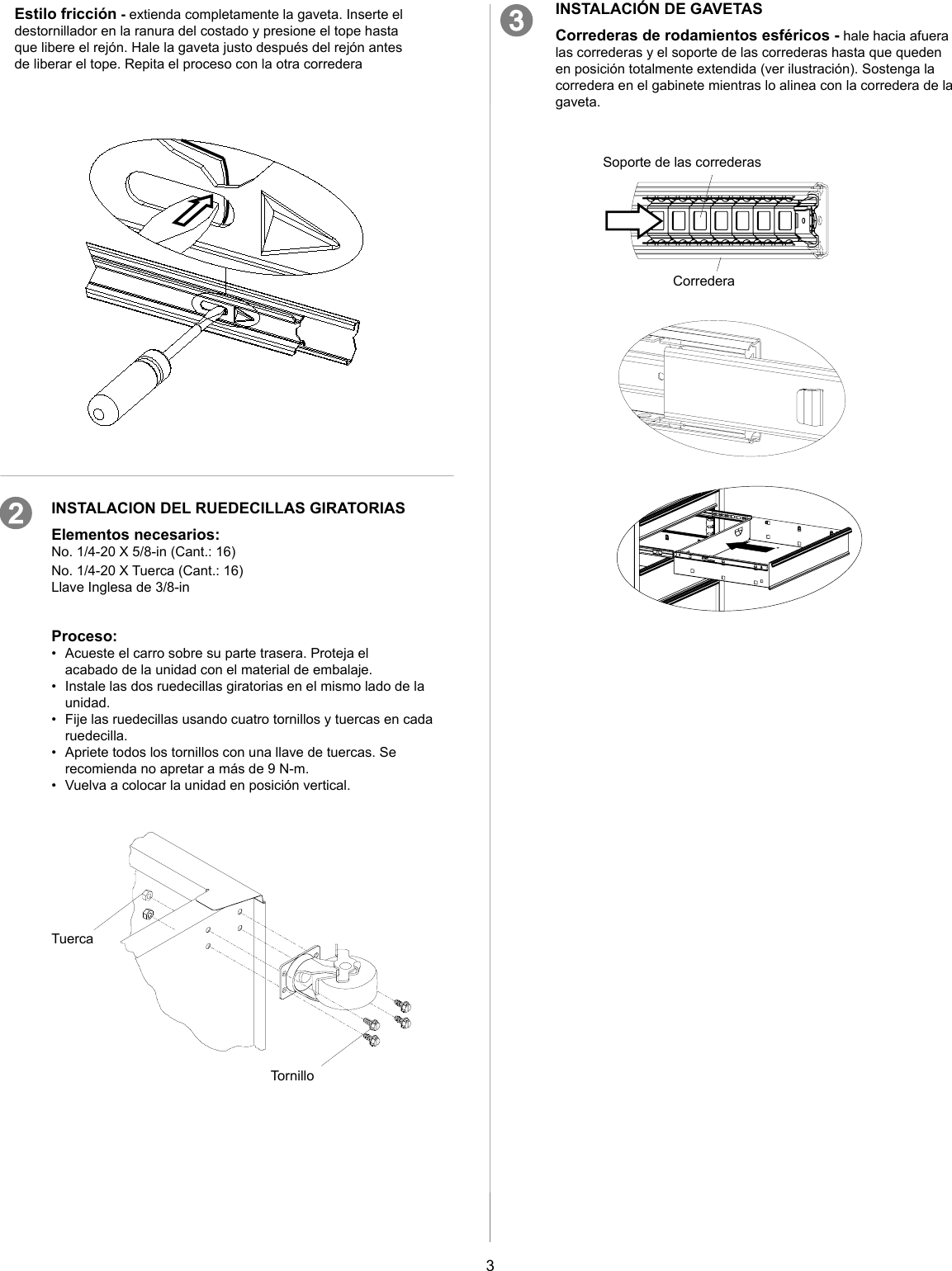 Page 7 of 8 - Craftsman Craftsman-53-In-Wide-8-Drawer-Standard-Duty-Ball-Bearing-Workstation-Black-Use-And-Care-Manual-  Craftsman-53-in-wide-8-drawer-standard-duty-ball-bearing-workstation-black-use-and-care-manual