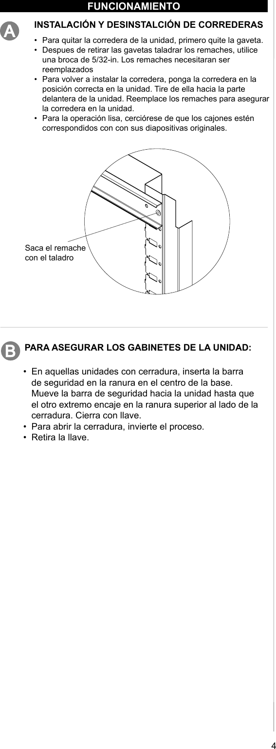 Page 8 of 8 - Craftsman Craftsman-53-In-Wide-8-Drawer-Standard-Duty-Ball-Bearing-Workstation-Black-Use-And-Care-Manual-  Craftsman-53-in-wide-8-drawer-standard-duty-ball-bearing-workstation-black-use-and-care-manual